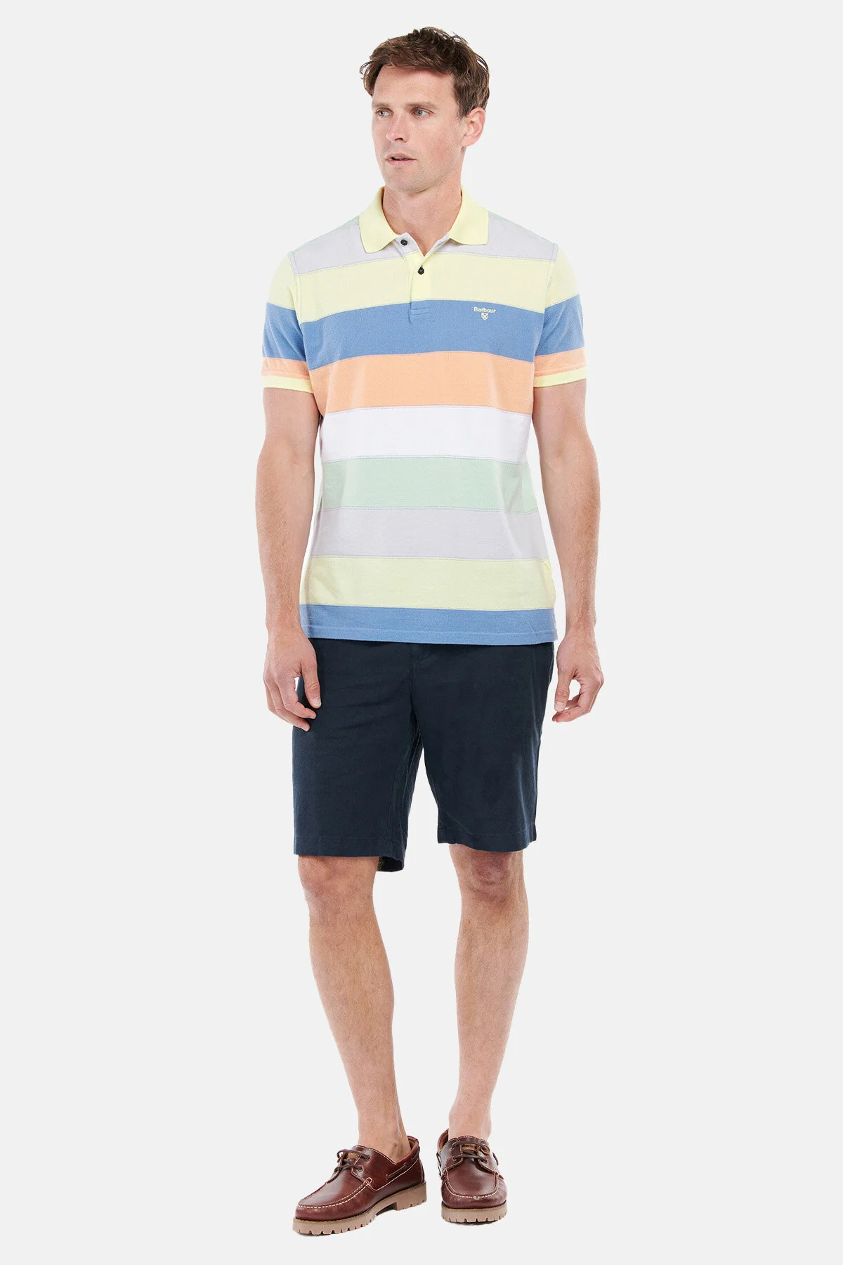 Linen Cotton Mix Shorts - CITY NAVY