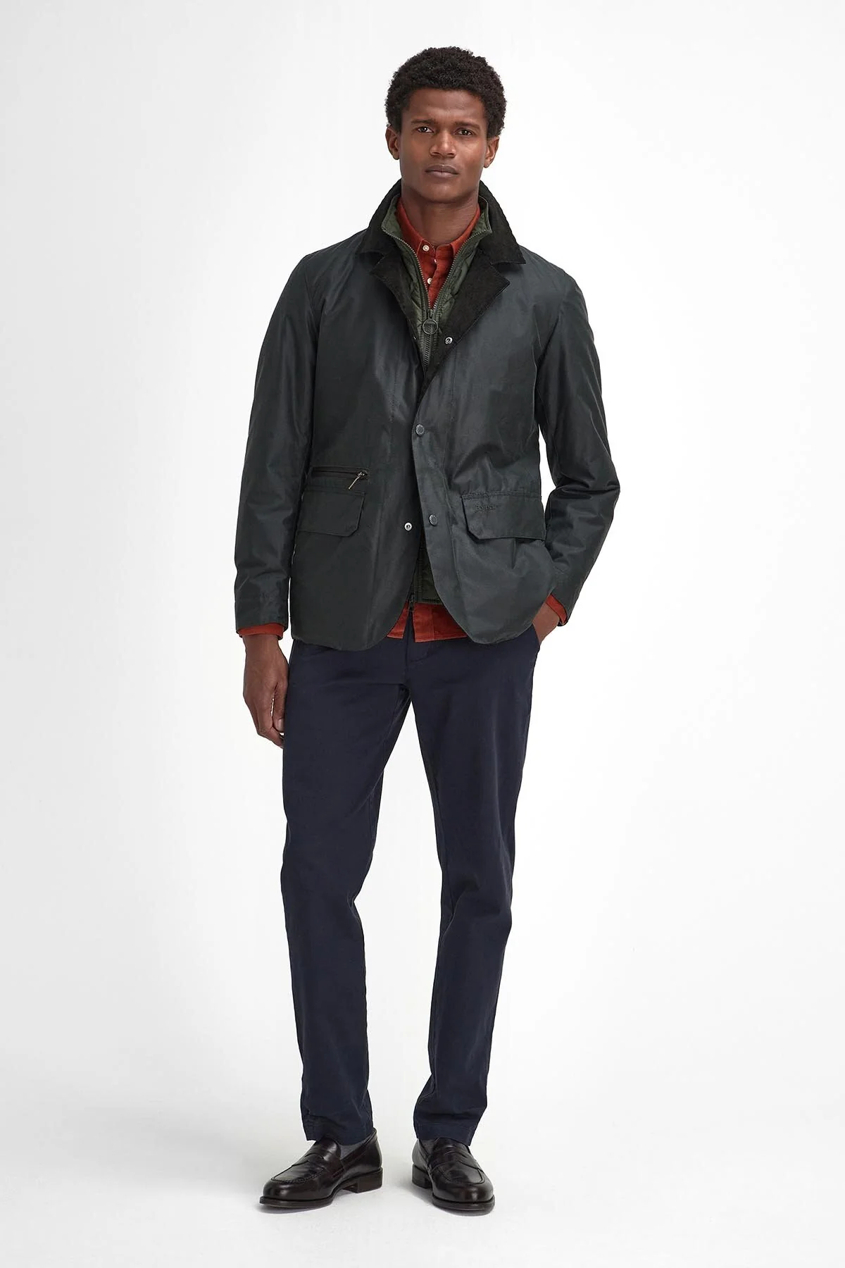 Craster Waxed Jacket - SAGE