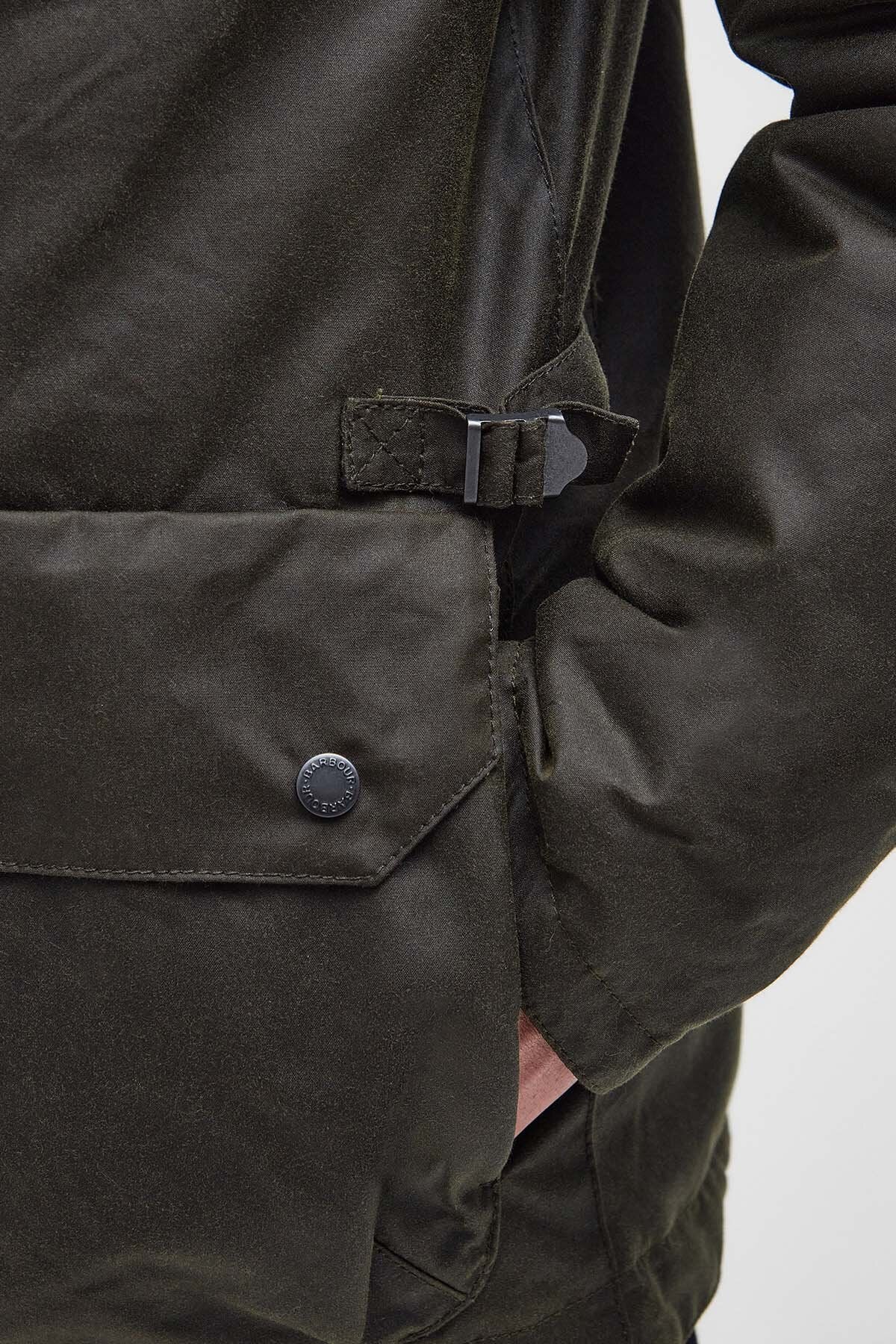 Saltburn Wax Jacket - ARCHIVE OLIVE