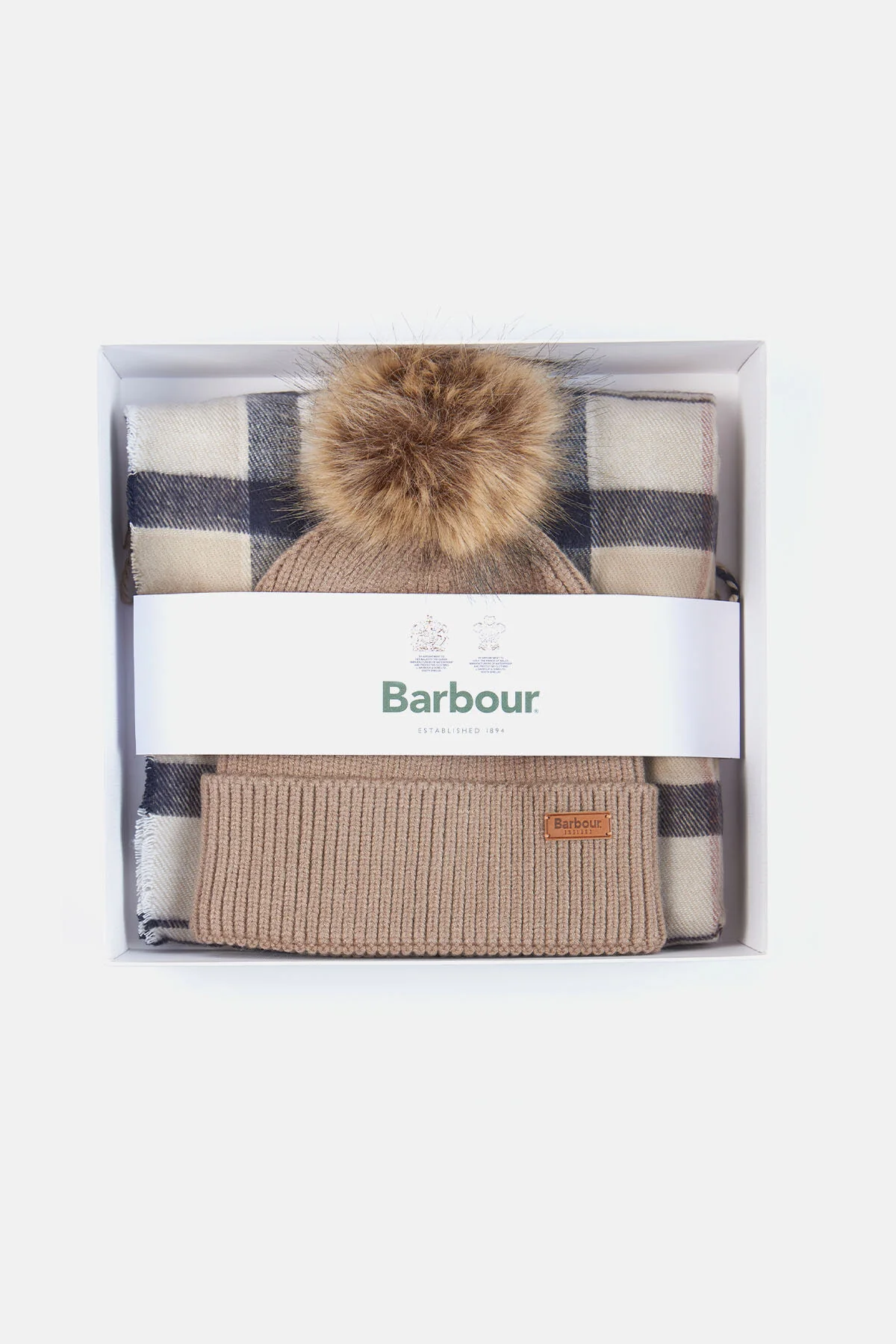 Dover Beanie & Hailes Scarf - ROSEWOOD