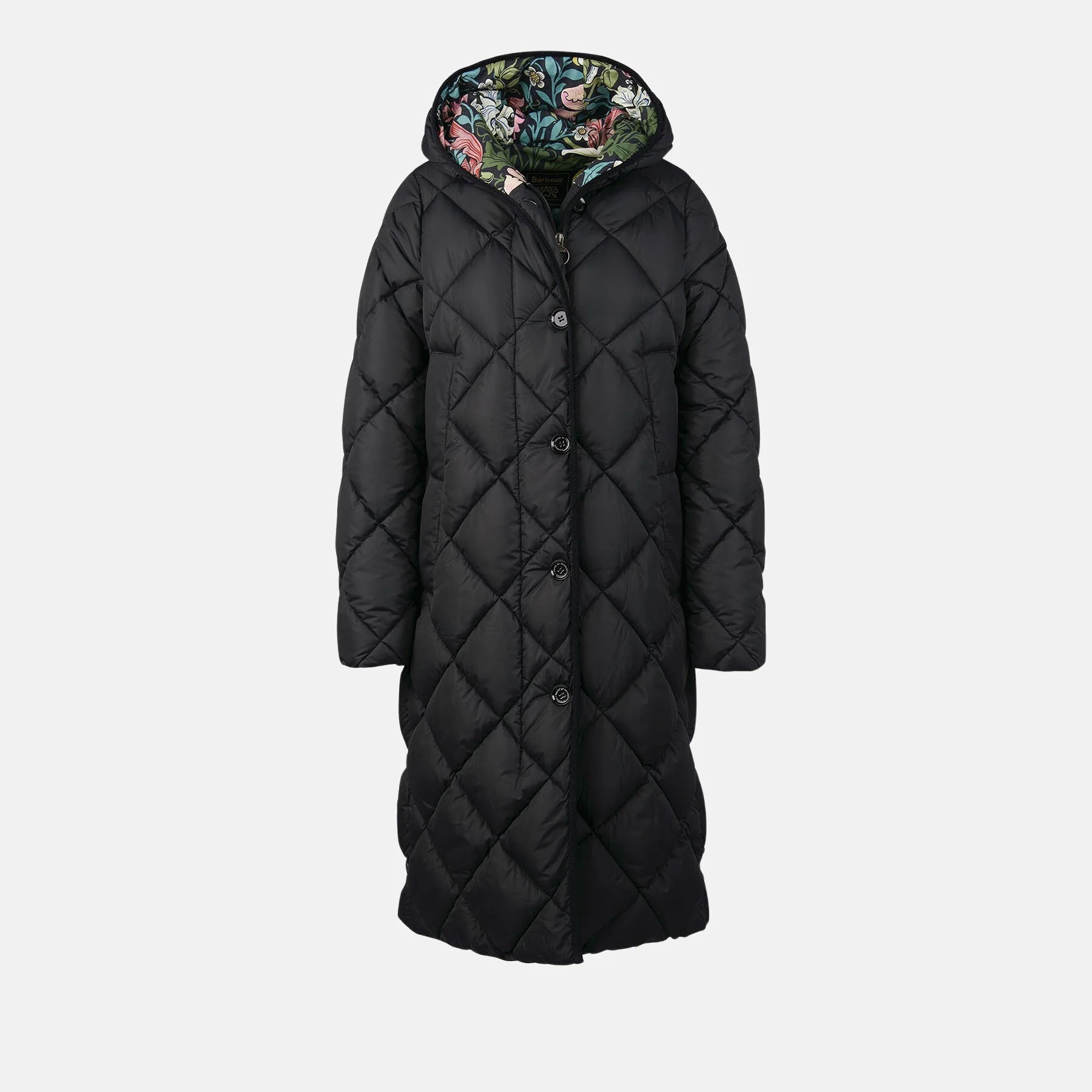 Valette Quilted Jacket - BLACK CROMPTON ONYX