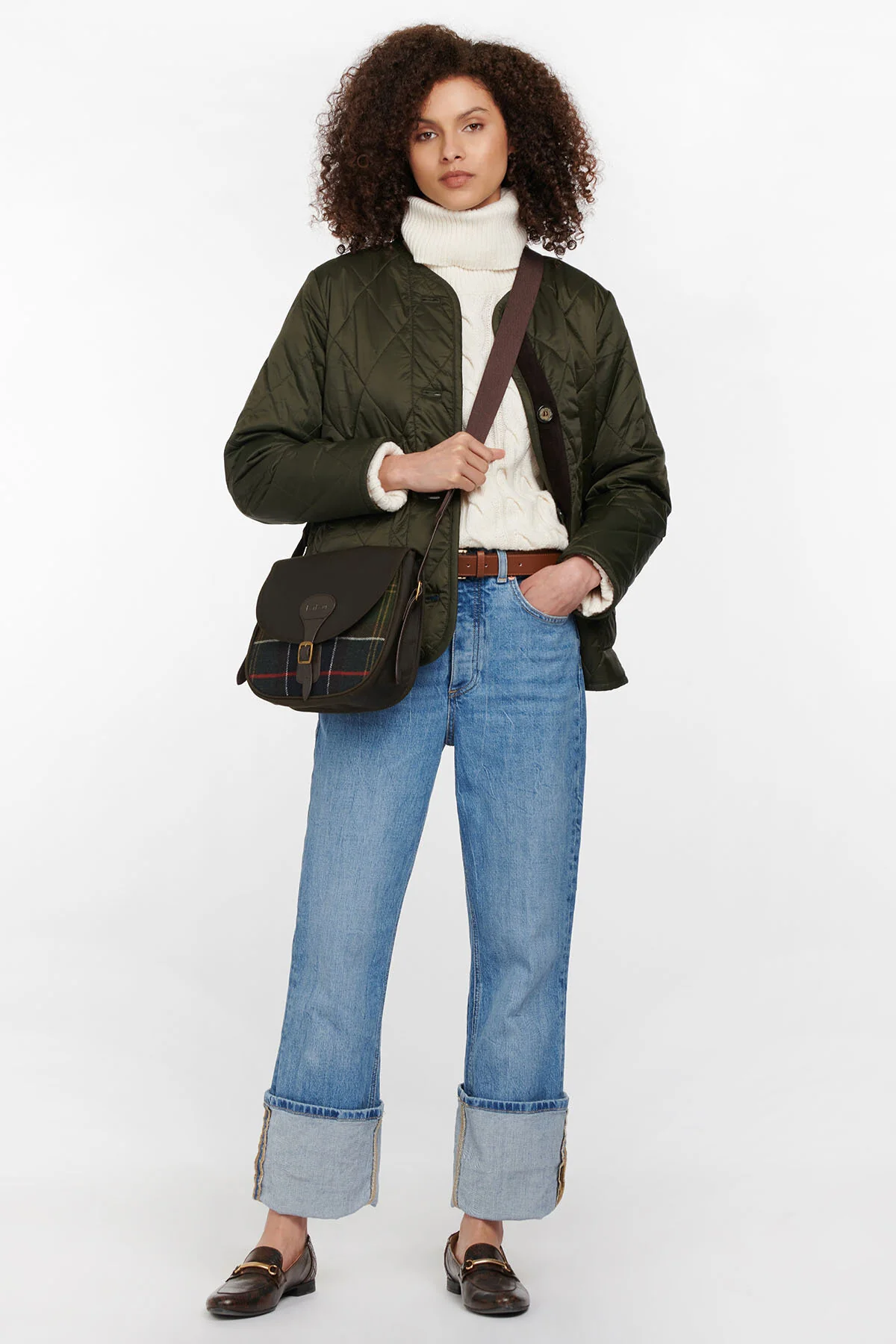 Tartan Shoulder Bag - CLASSIC TARTAN