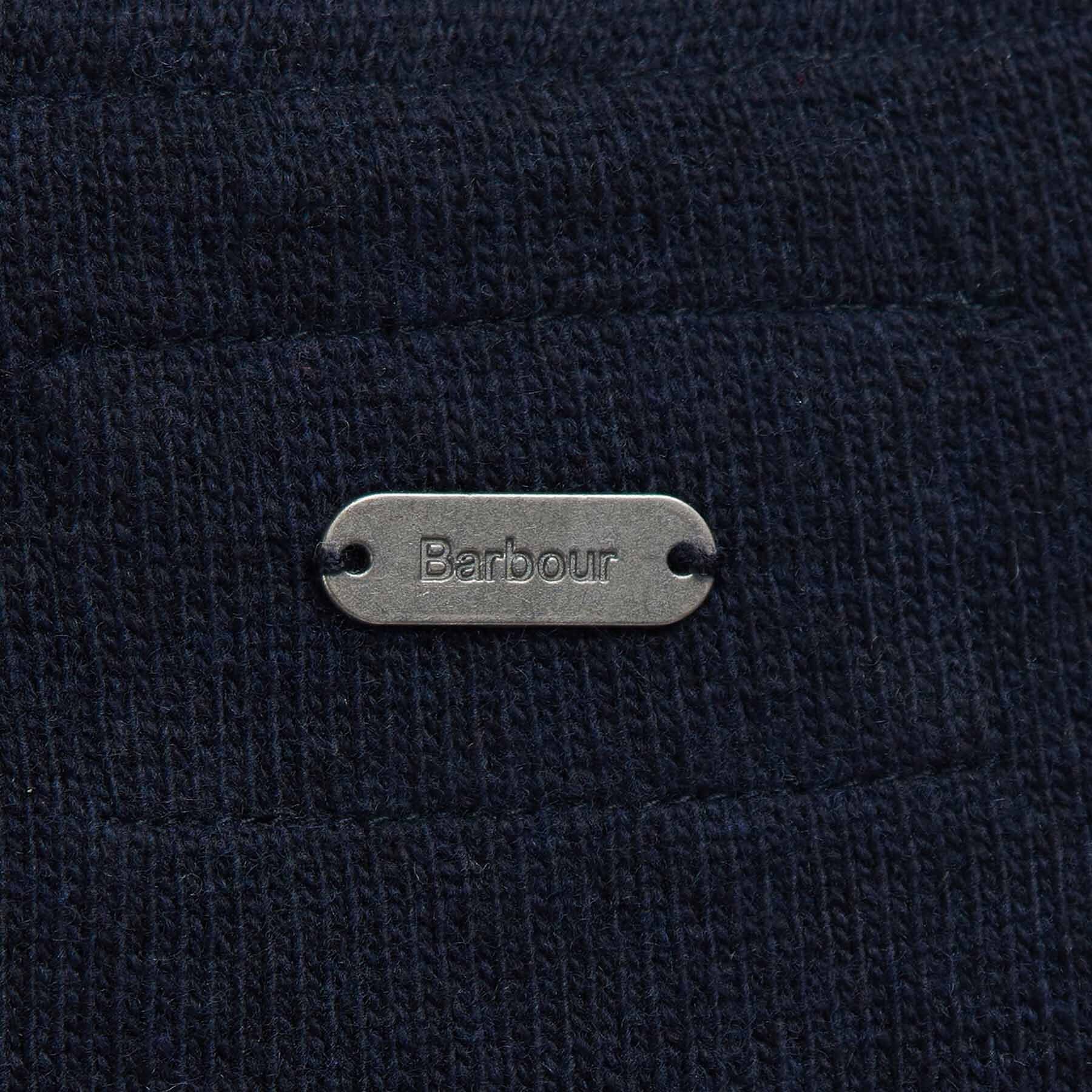 Pendle Crew Knit Sweatshirt - NAVY ROSEWOOD