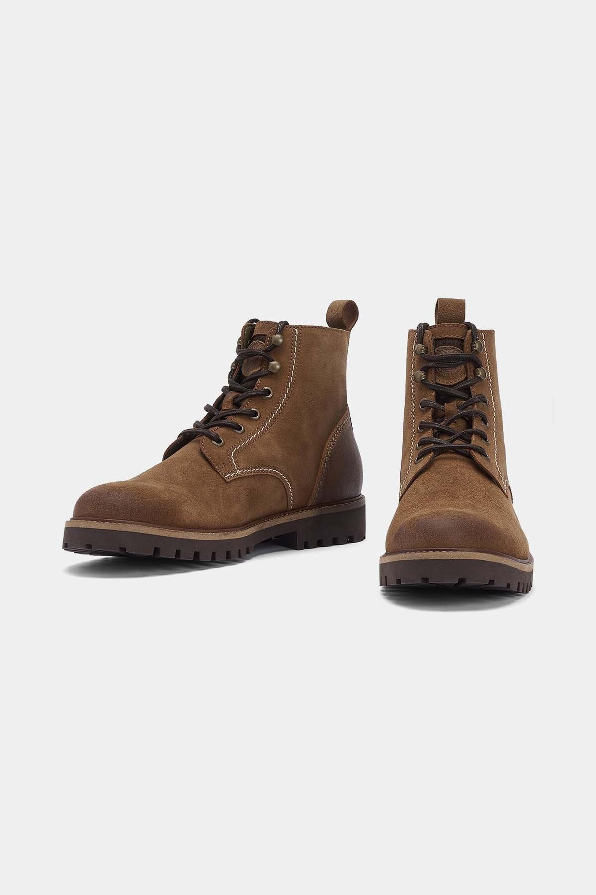 Foggy Derby Boots - COGNAC