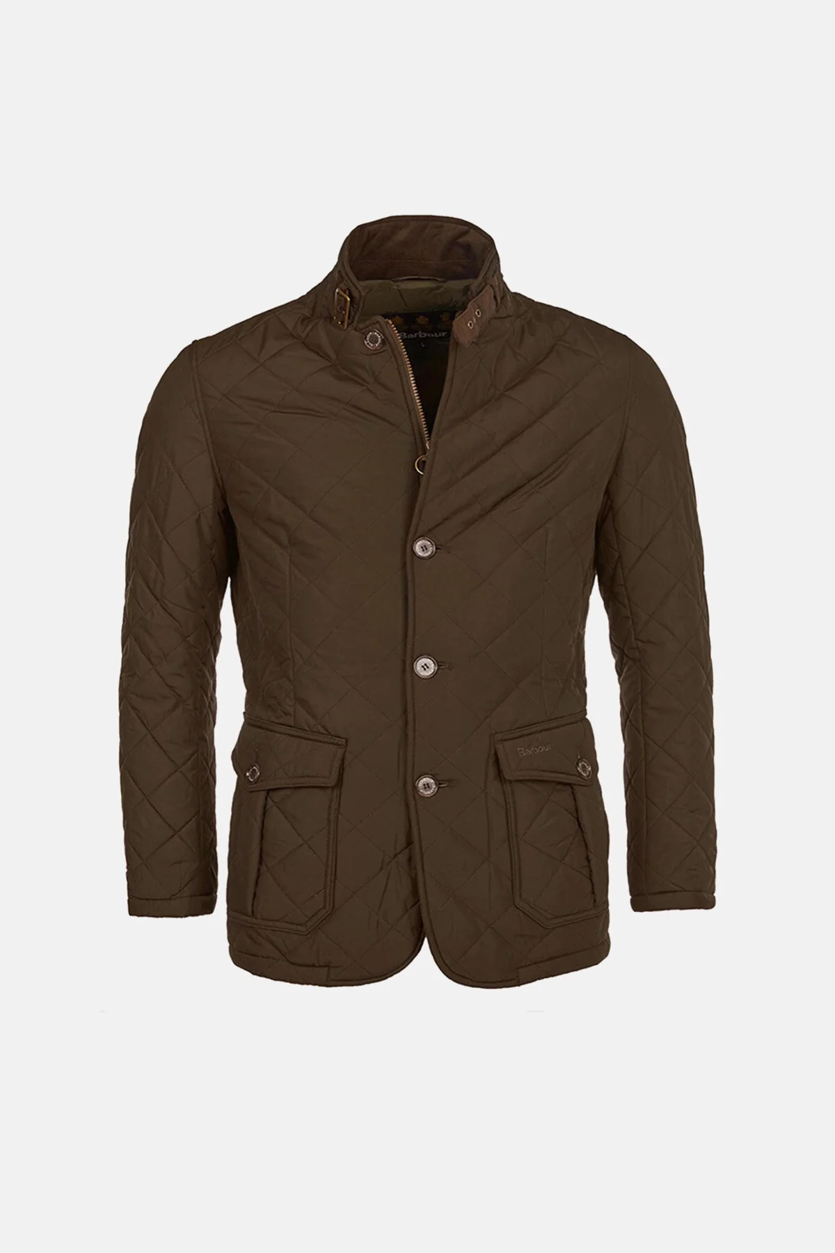Quilted Lutz Jacket - OLIVE