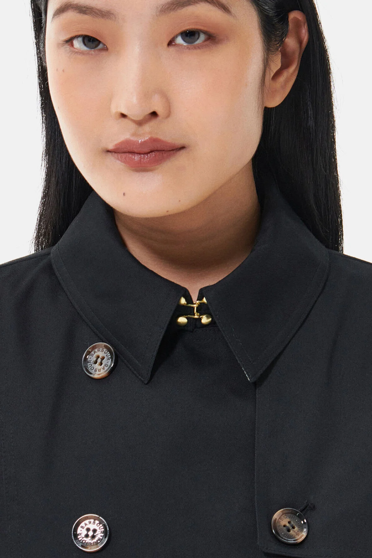 Short Greta Showerproof - BLACK/ANCIENT POPLAR