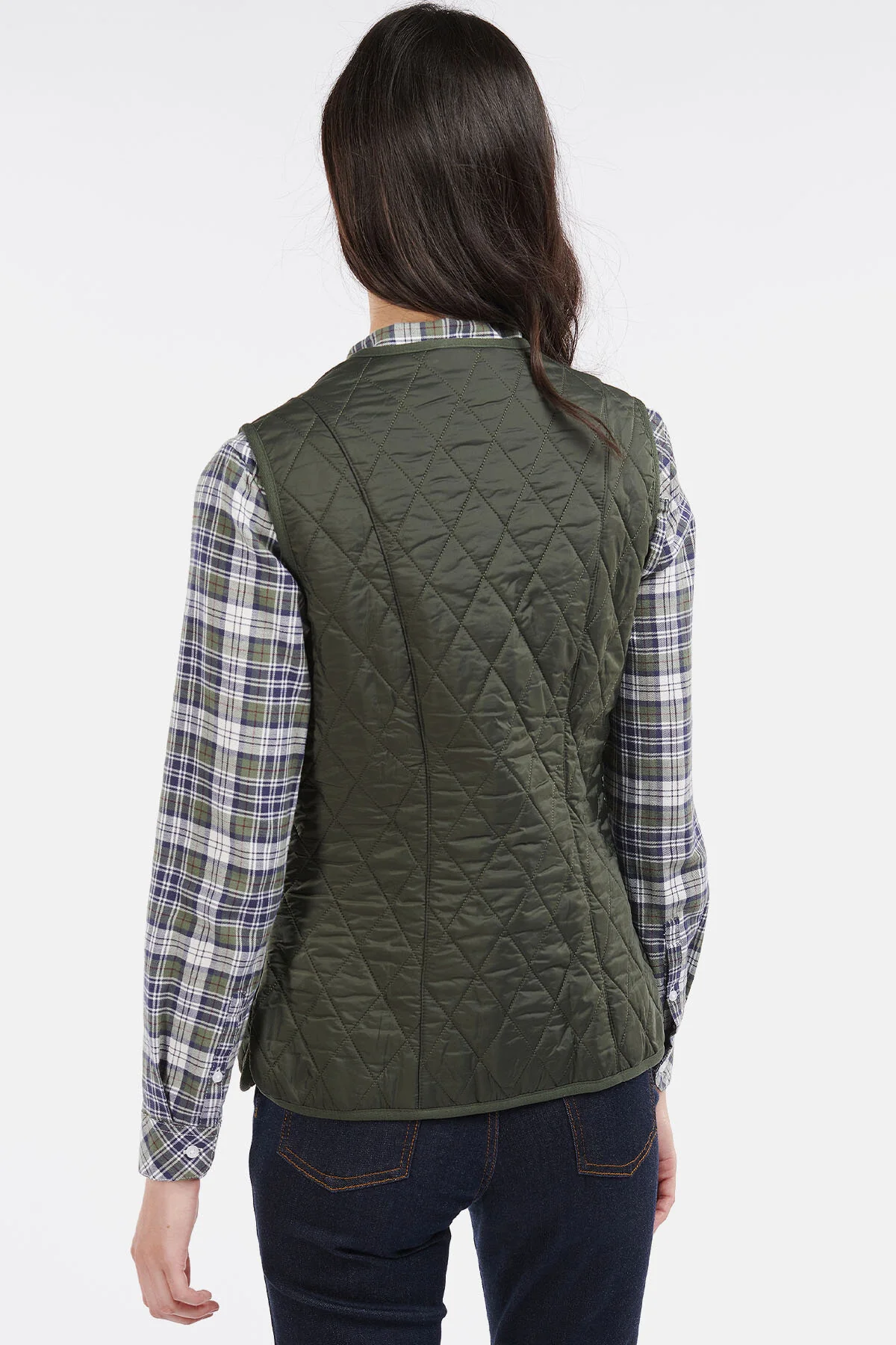 Lady Fleece Betty Vest - DK OLIVE