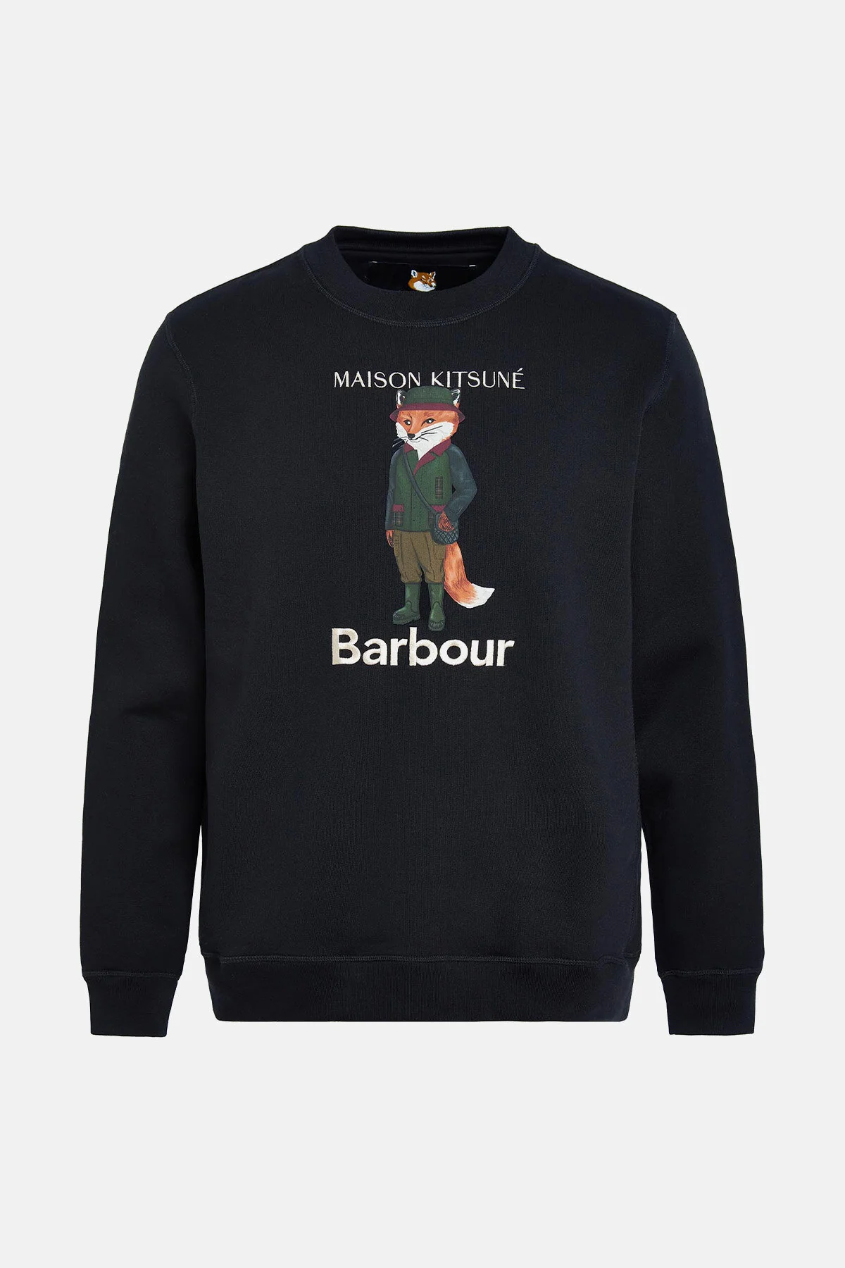Beaufort Fox Sweatshirt - BLACK