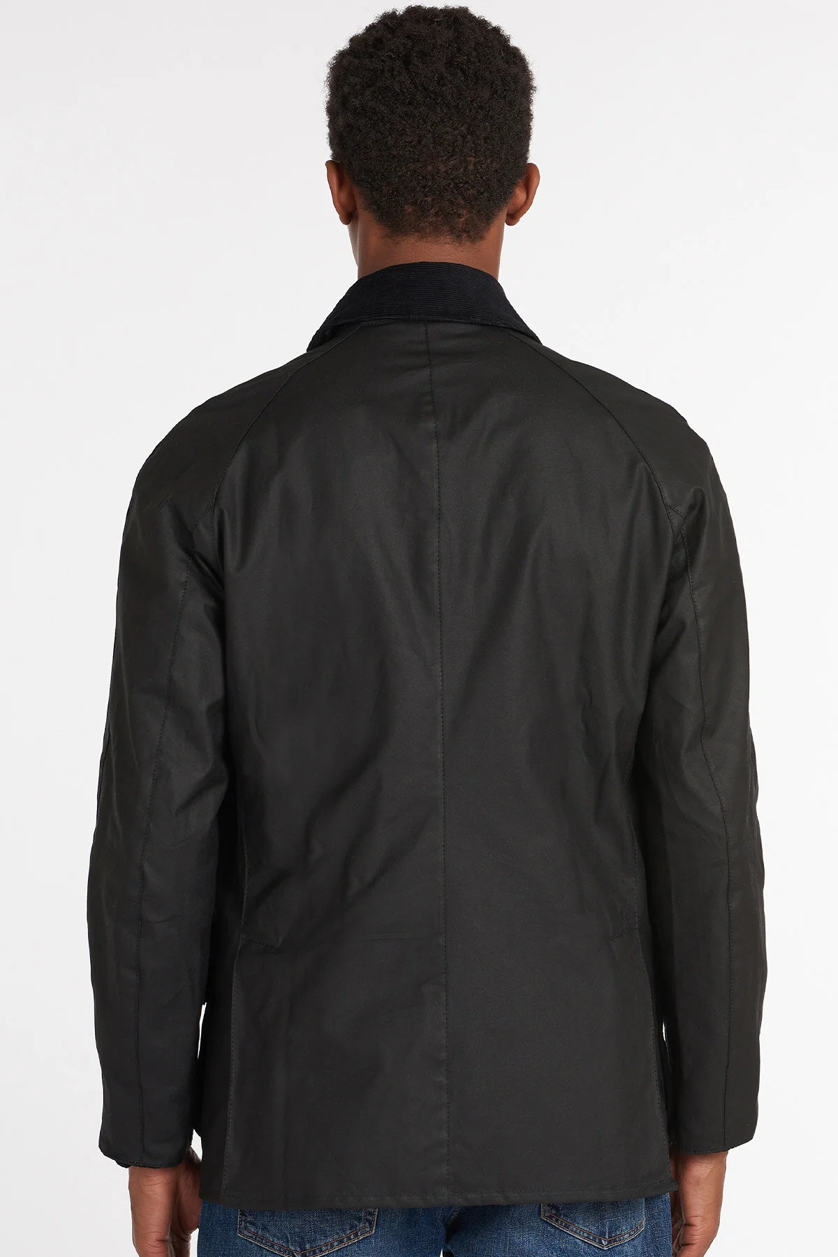 Ashby Waxed Cotton Jacket - BLACK