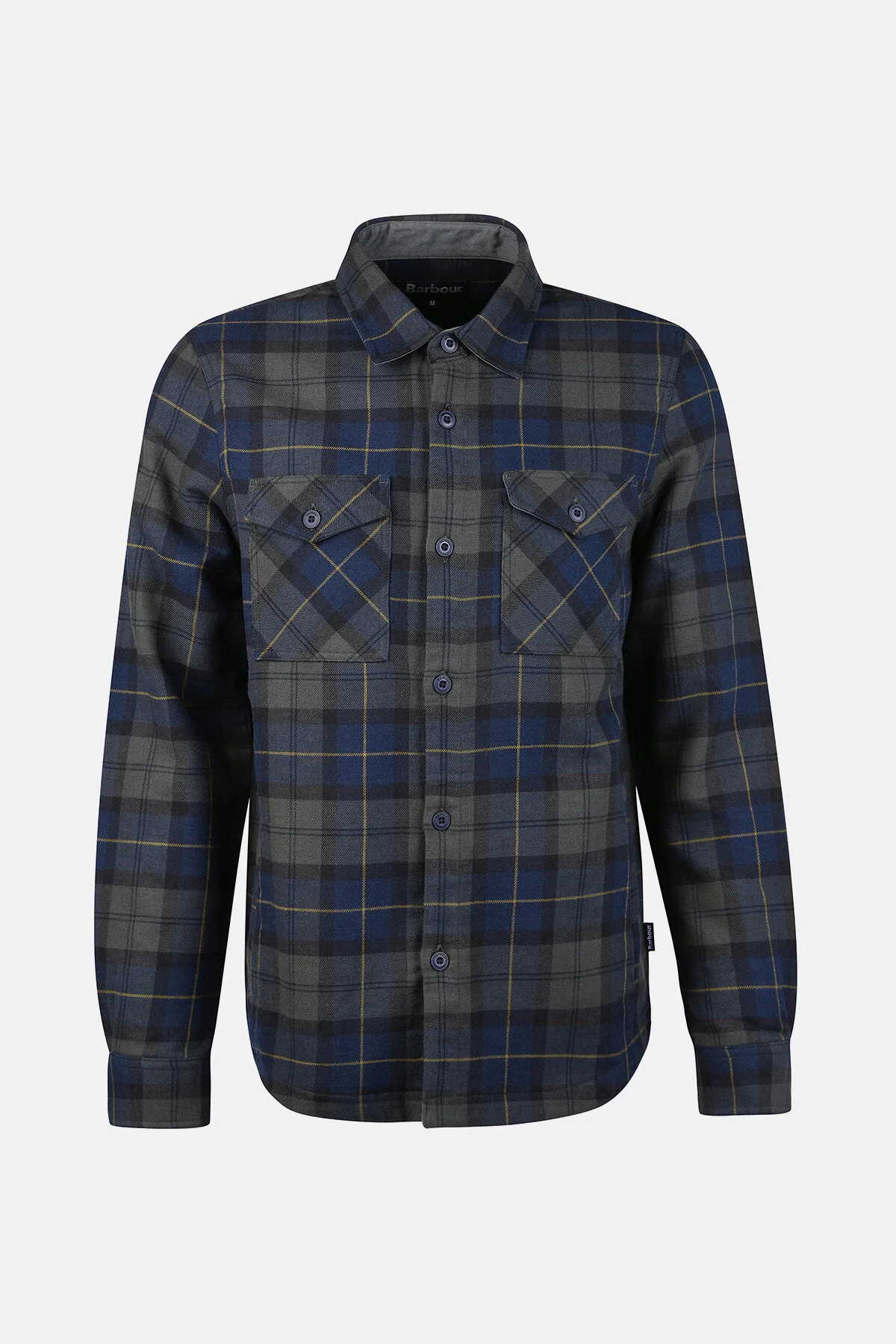 Cannich Overshirt - OLIVE NIGHT TARTAN