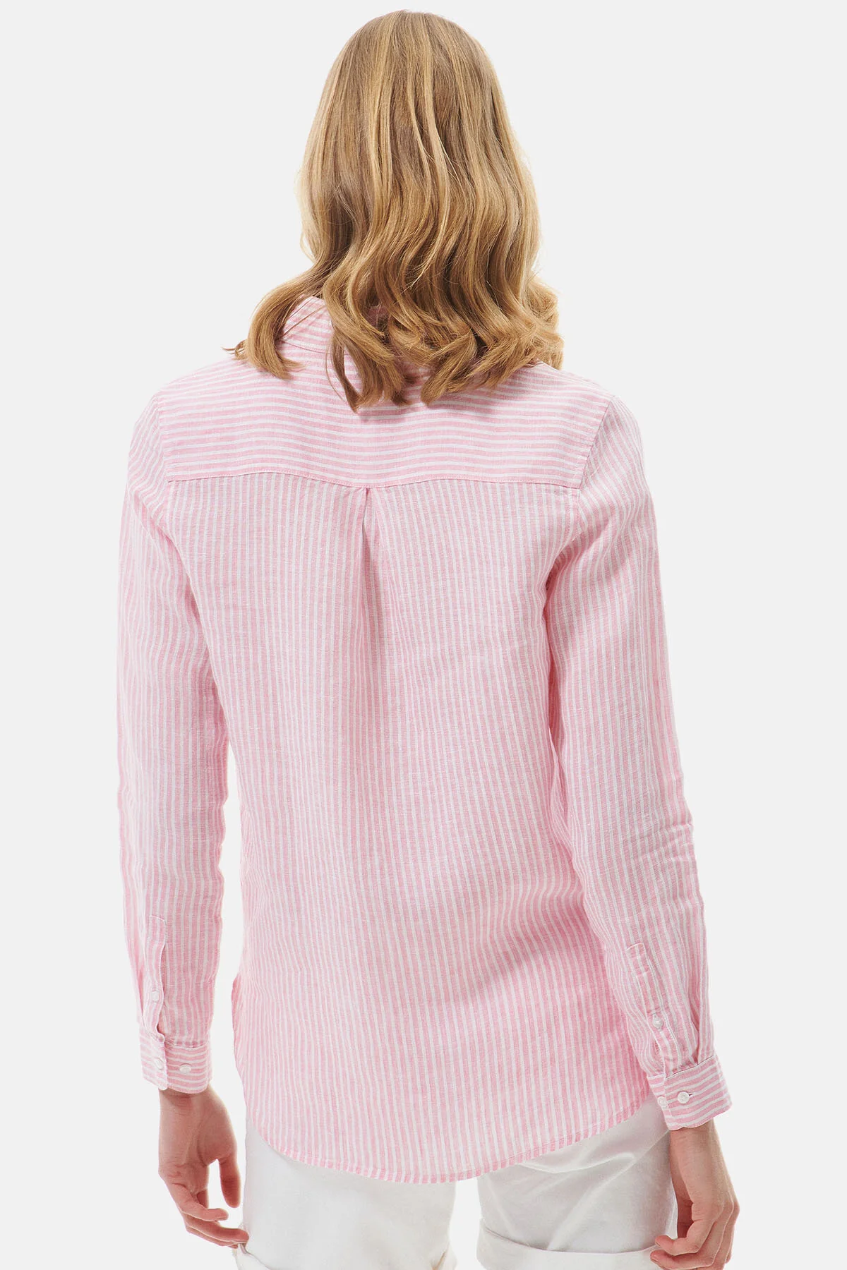 Marine shirt - HIBISCUS STRIPE