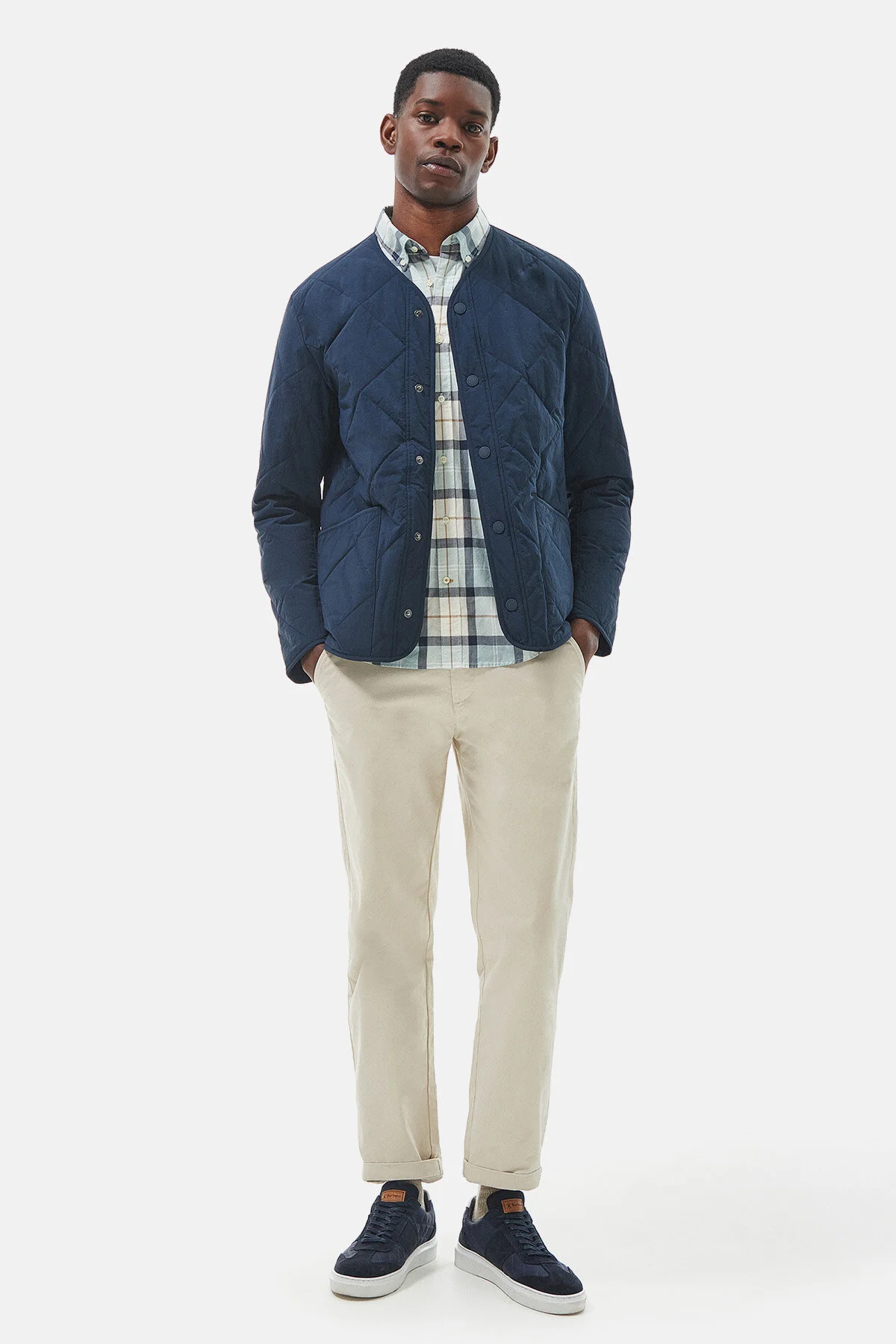 Summer Liddesdale quilt - NAVY