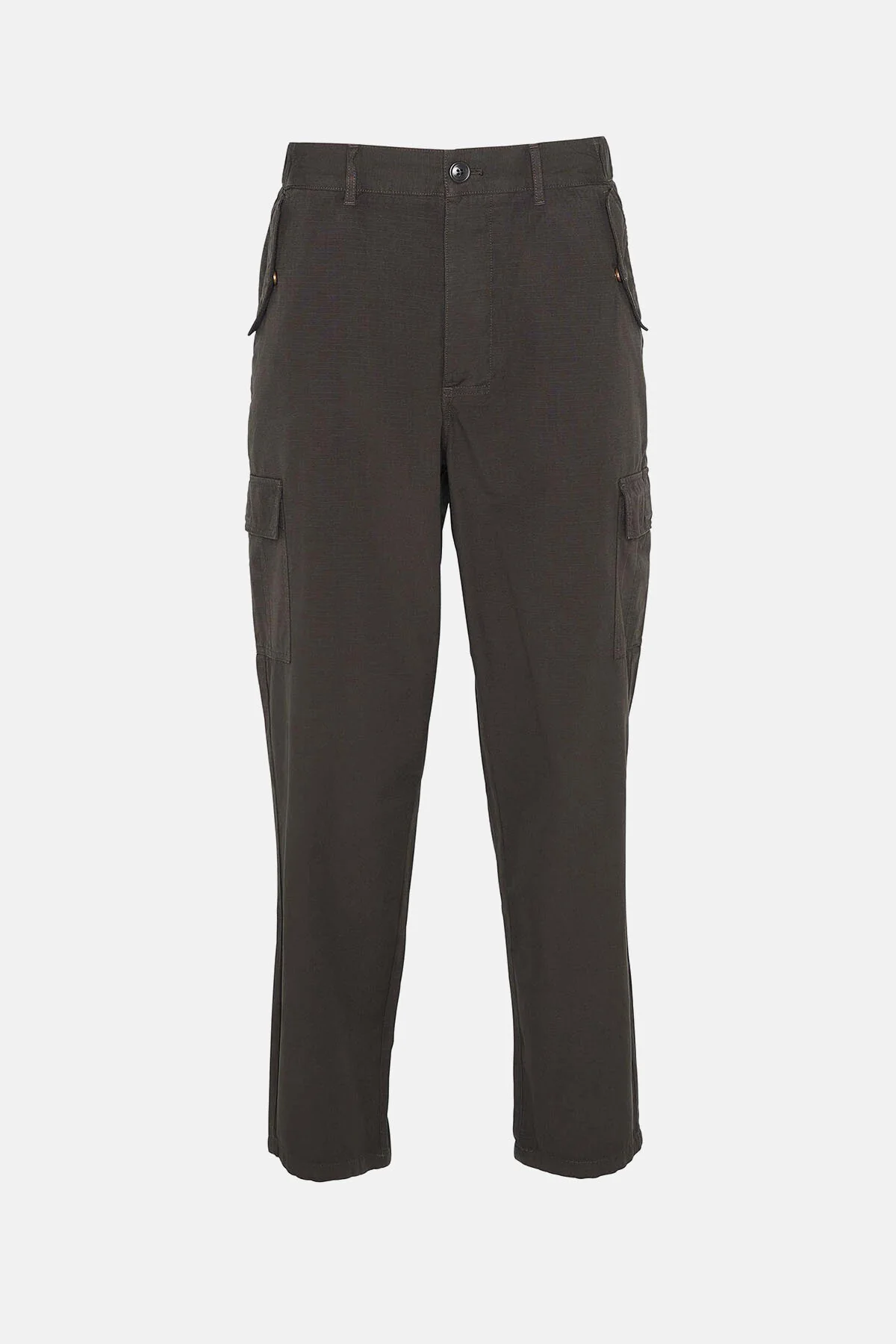 Portland Ripstop Cargo Trousers - BLACK/OLIVE