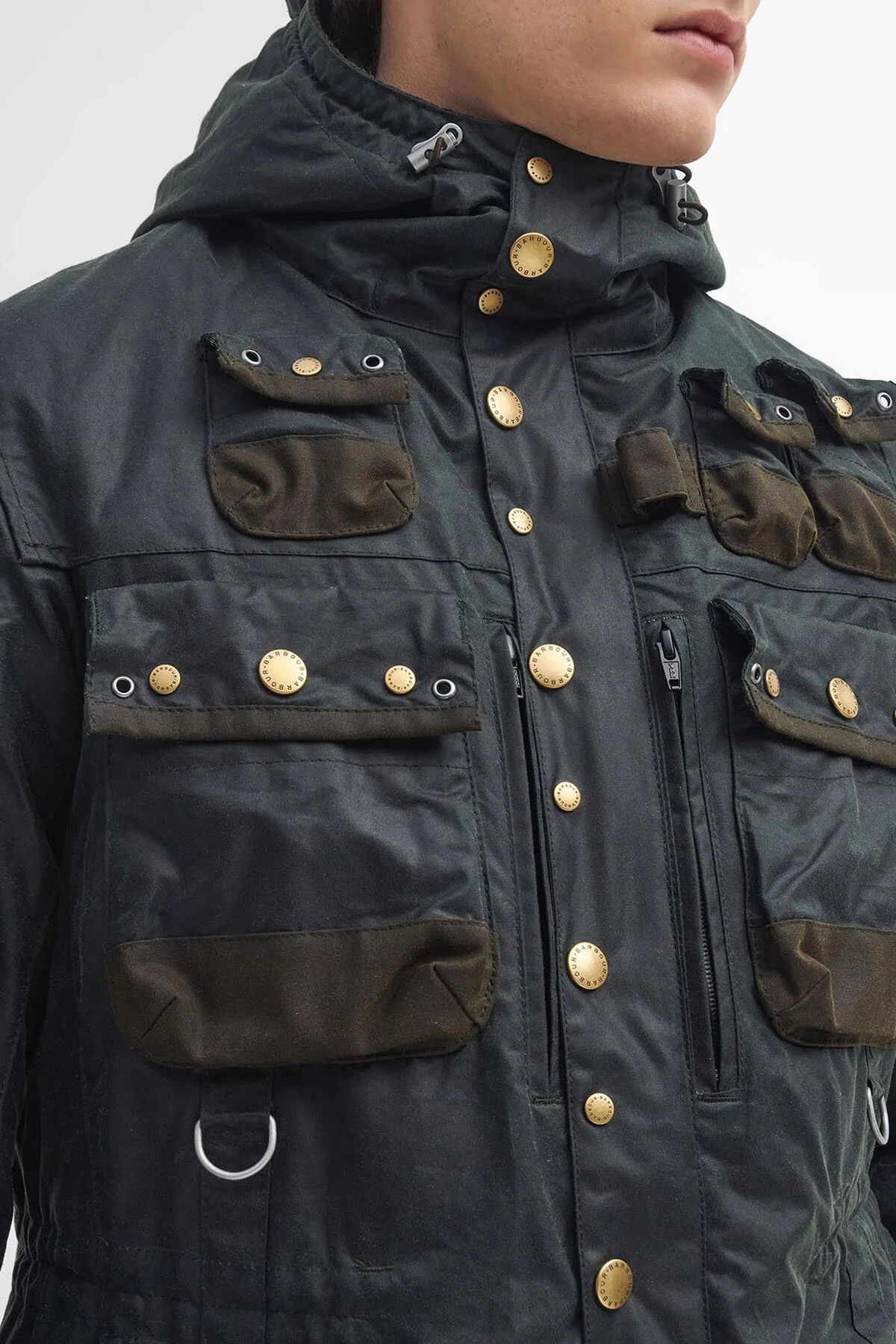 Military Waxed Jacket - SAGE