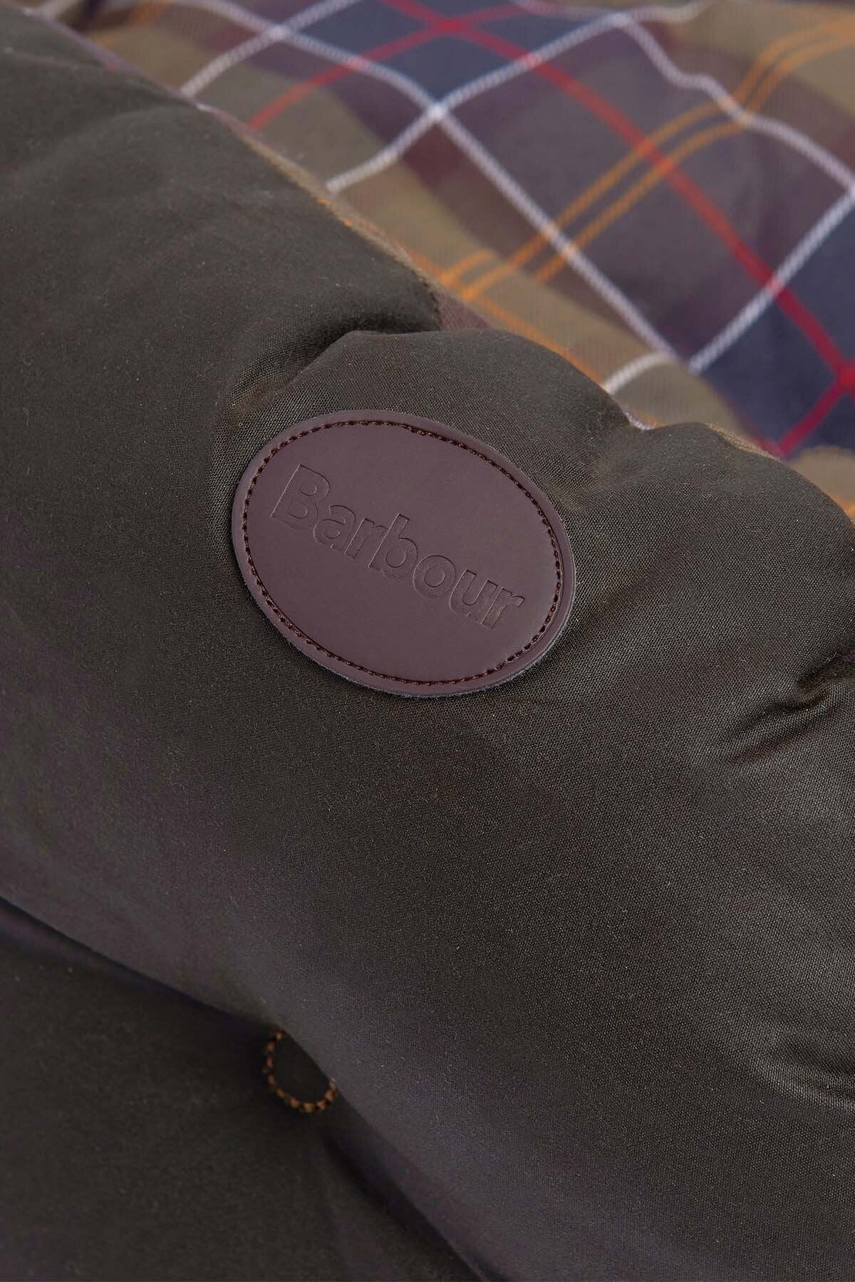 Wax cotton dog bed - CLASSIC OLIVE