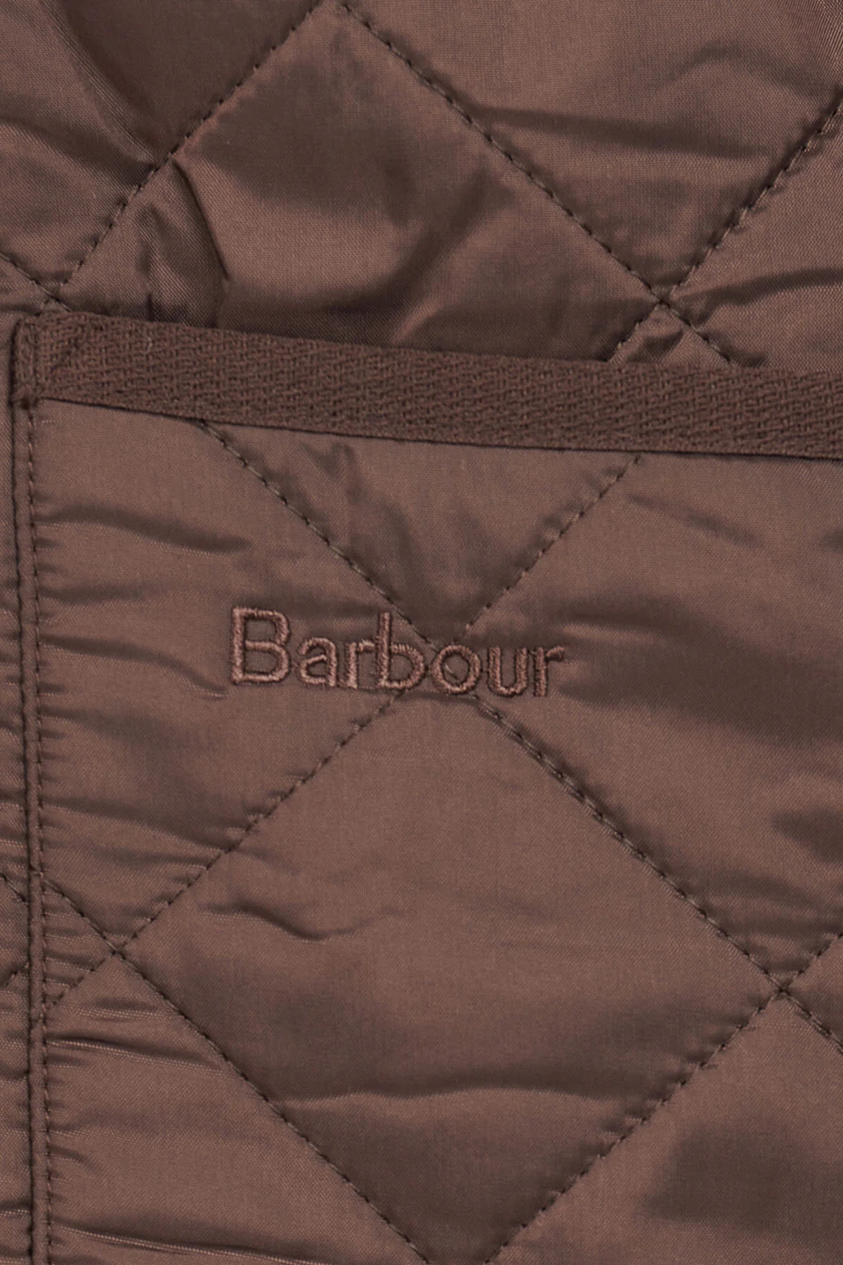 Polarquilt Waistcoat/Zip-In Liner - DARK BROWN