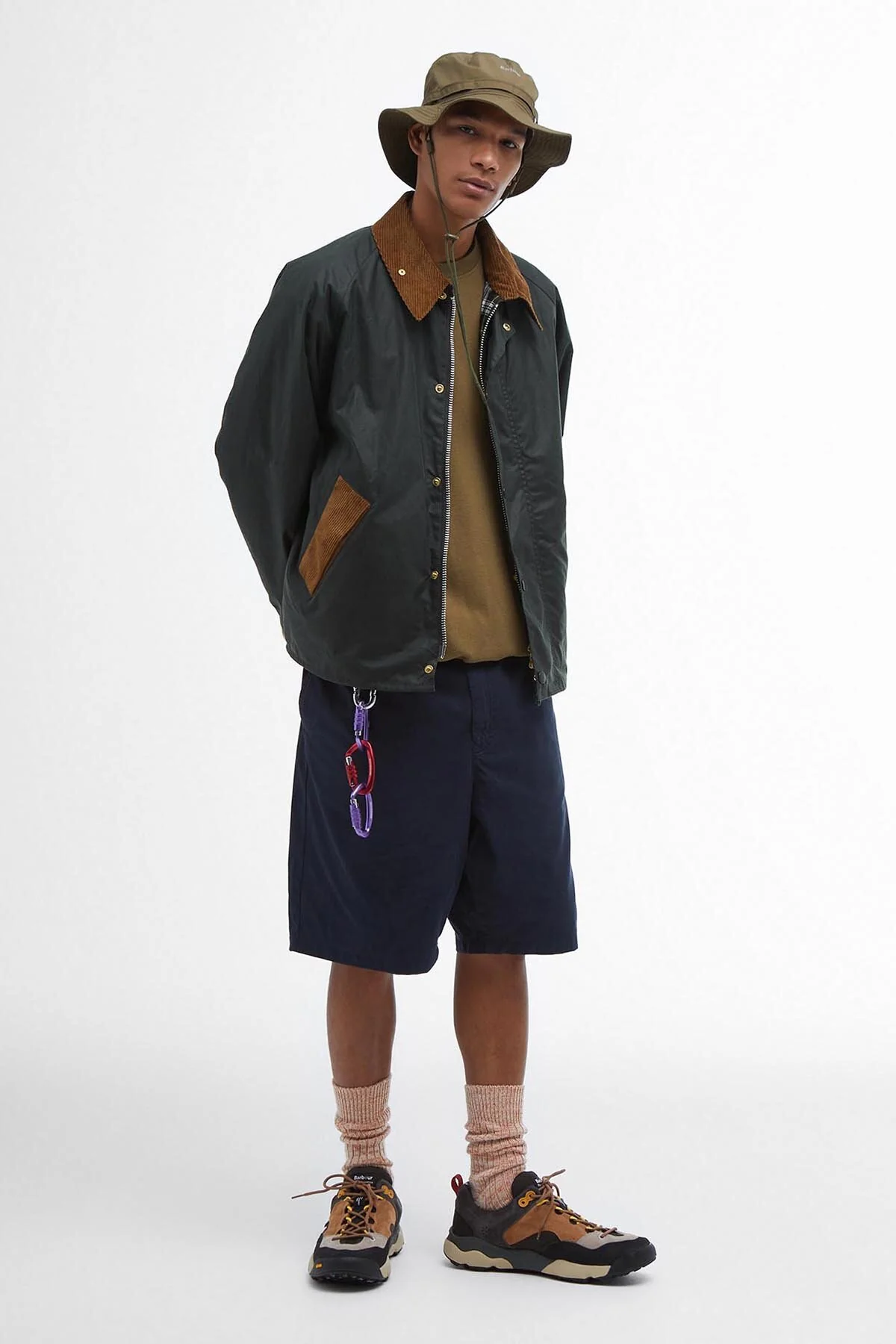 Oversized Transport Waxed Jacket - SAGE
