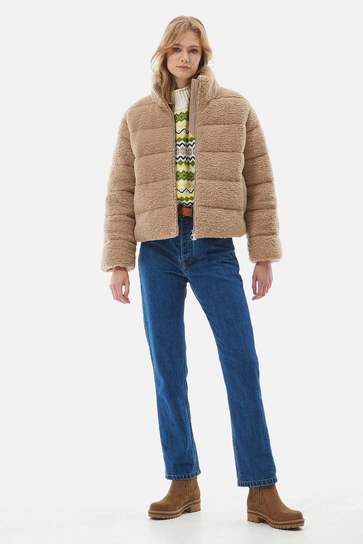 Lichen Quilted Jacket - LT TRENCH