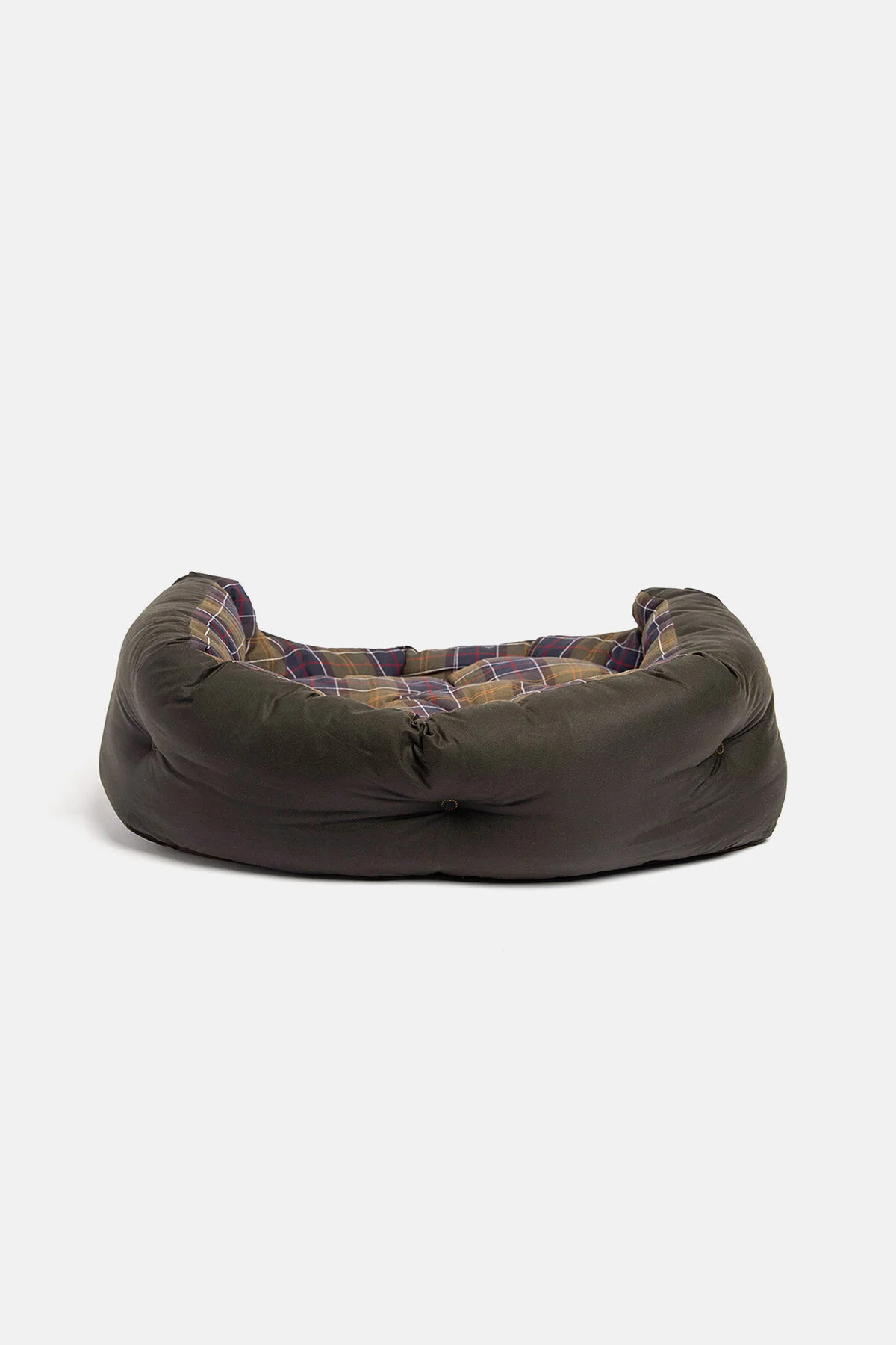 Wax cotton dog bed - CLASSIC/OLIVE