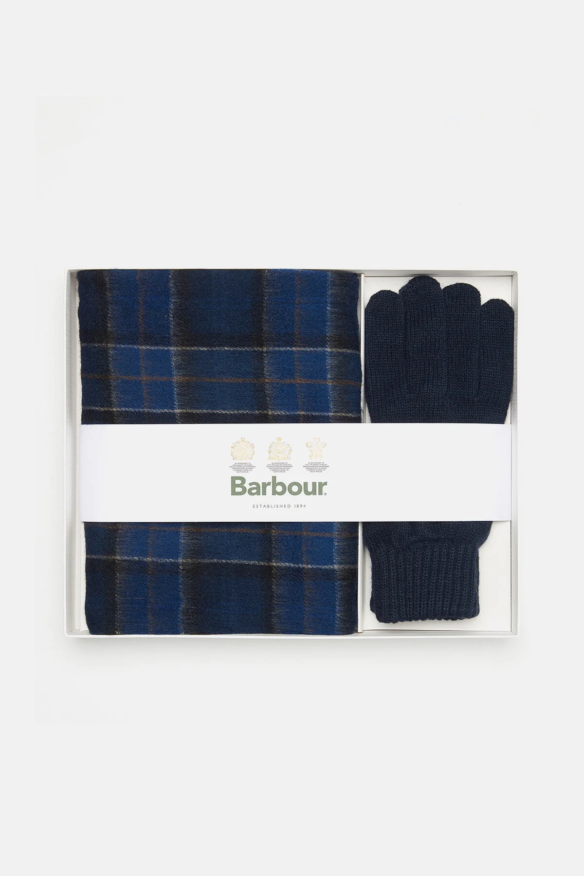 Tartan Scarf & Glove Gift Set - MIDNIGHT TARTAN