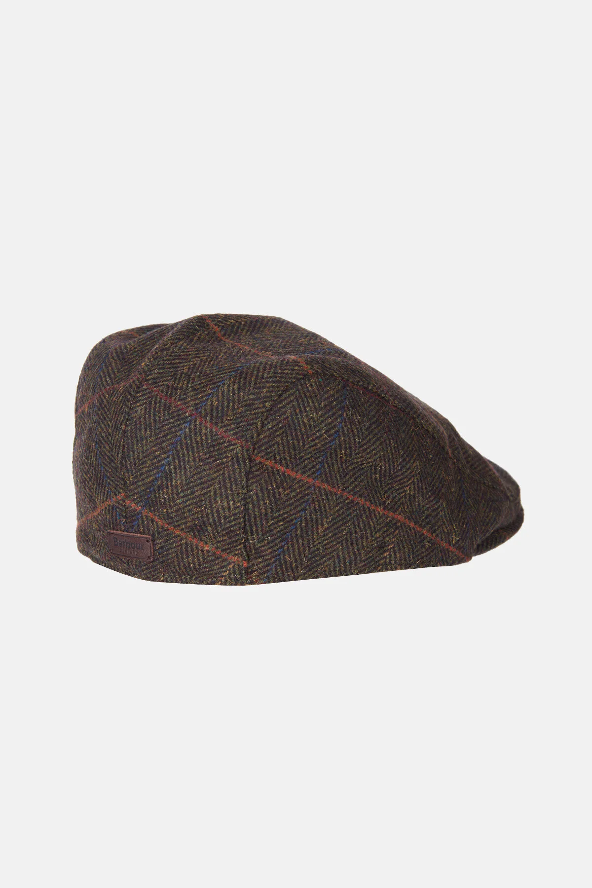 Cheviot Flat Cap - OLIVE HERRINGBONE