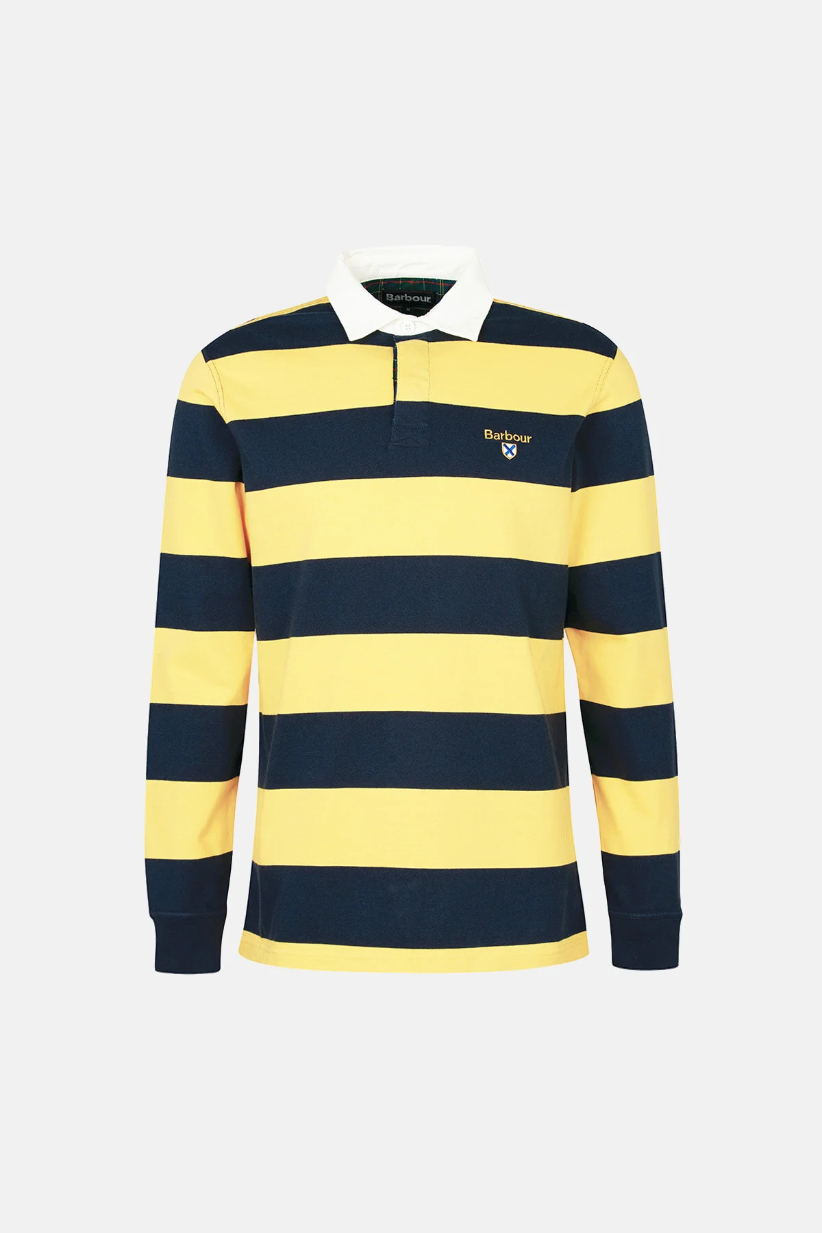 Hollywell Striped Rugby Shirt - NAVY