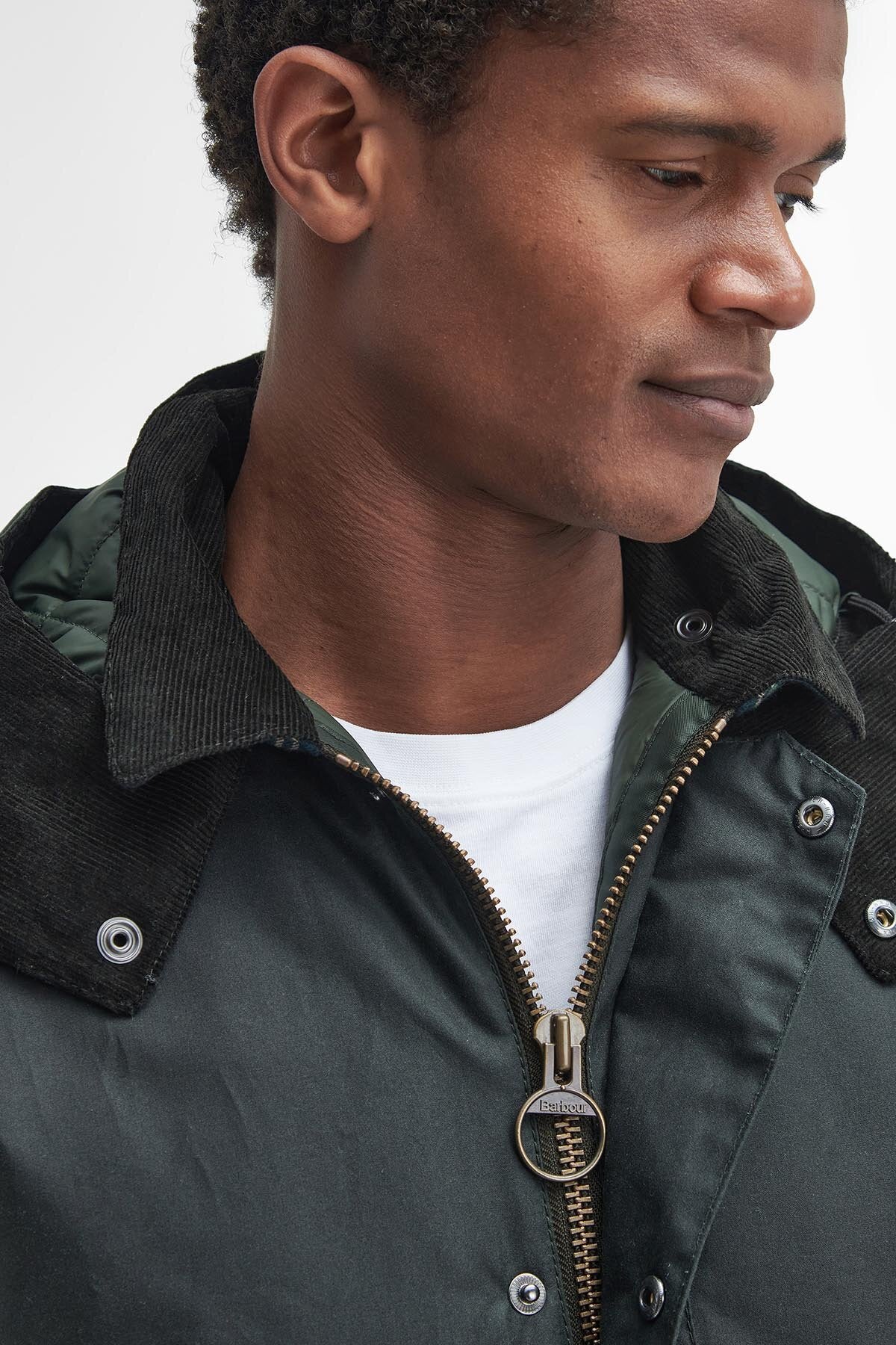 Modern Beaufort Waxed Jacket - SAGE