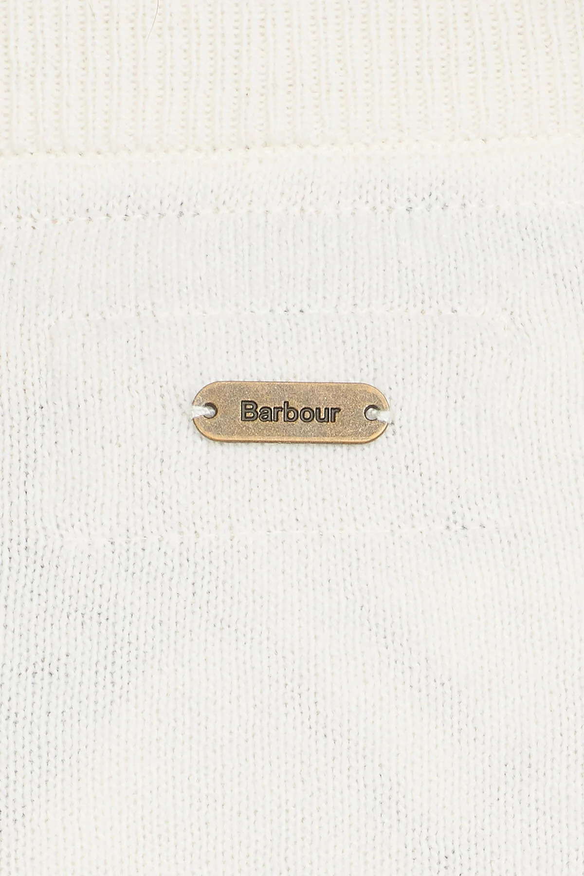 Wool and Cotton Sweater - CREAM HESSIAN TARTAR