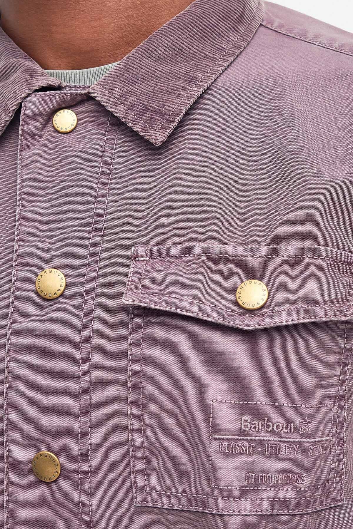 Grindle Overshirt - PURPLE SLATE