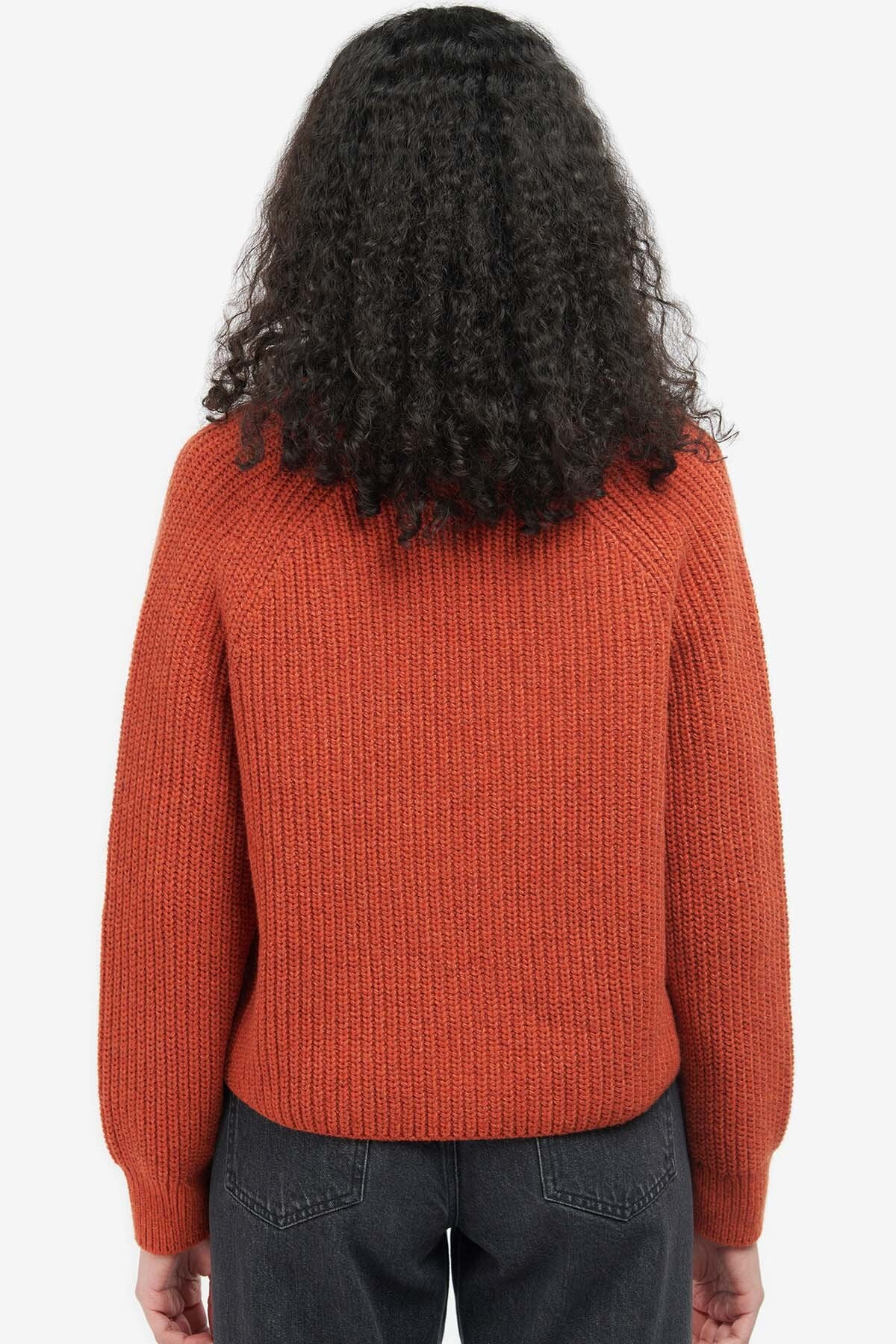 Devon Cardigan - BURNT RUSSET