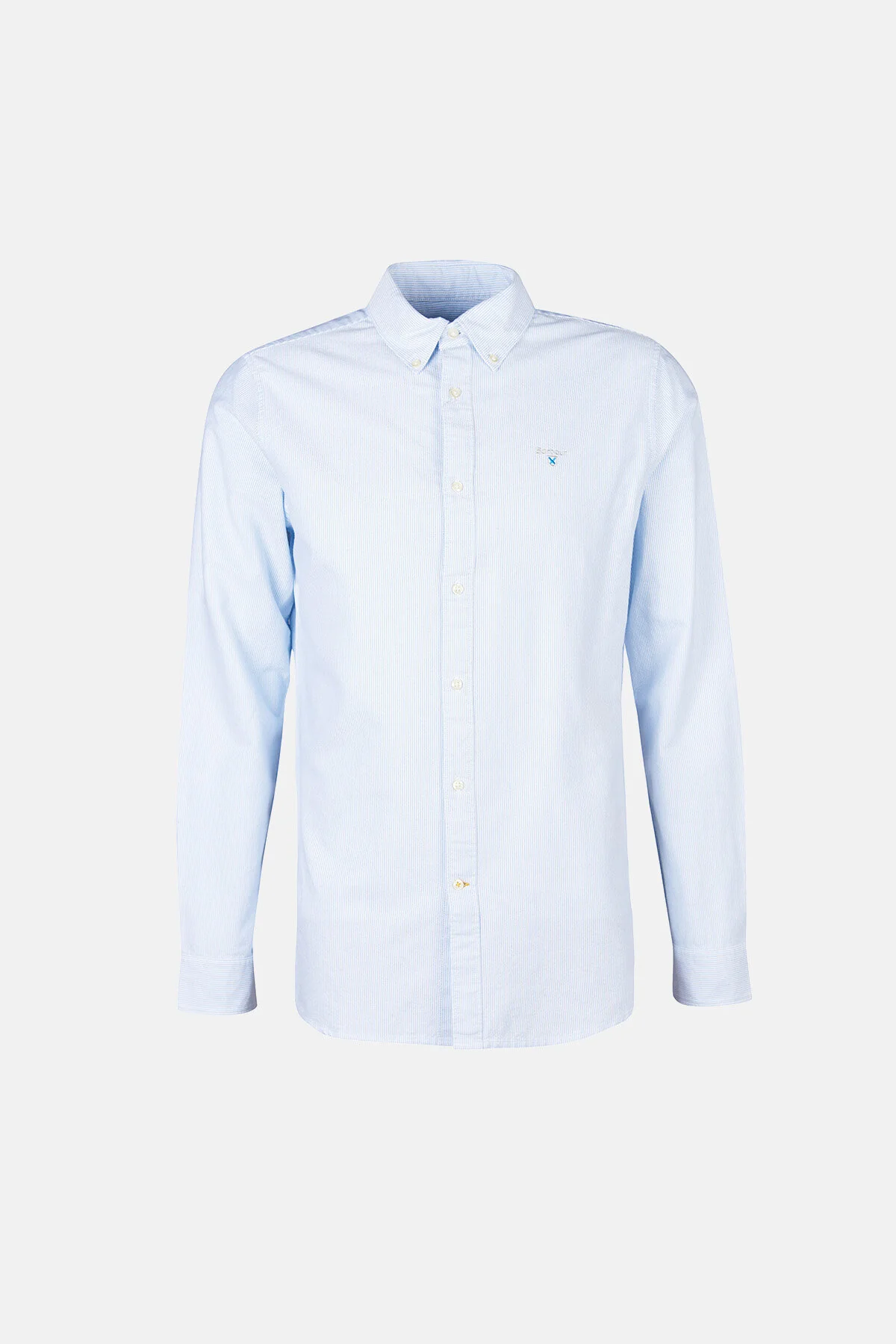 Striped Oxford Tailored Shirt - SKY BLUE