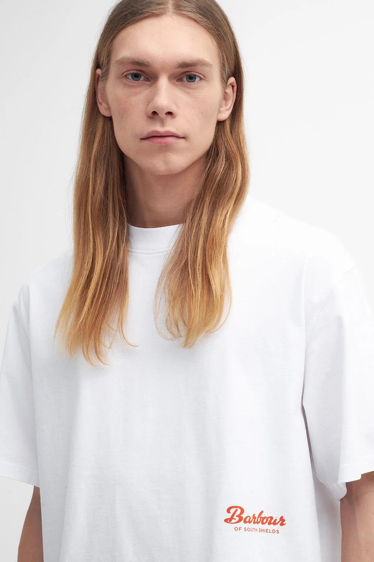 Bayard Oversized Graphic T-Shirt - WHITE