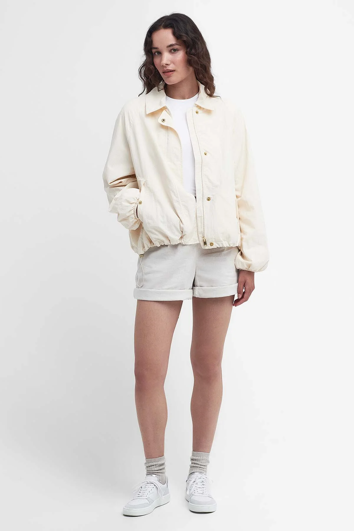 Charlene Casual Jacket - ANTIQUE WHITE