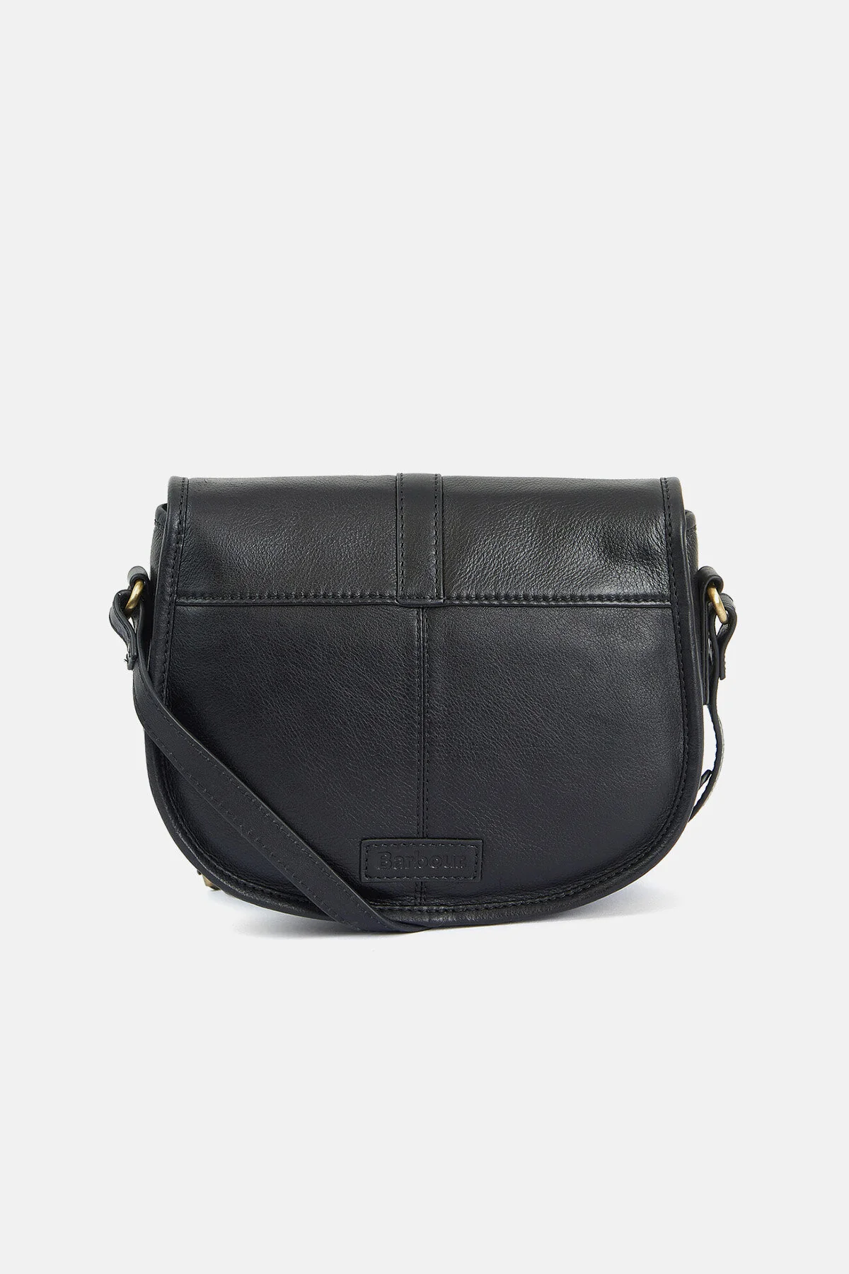 Laire Medium Saddle Bag - BLACK