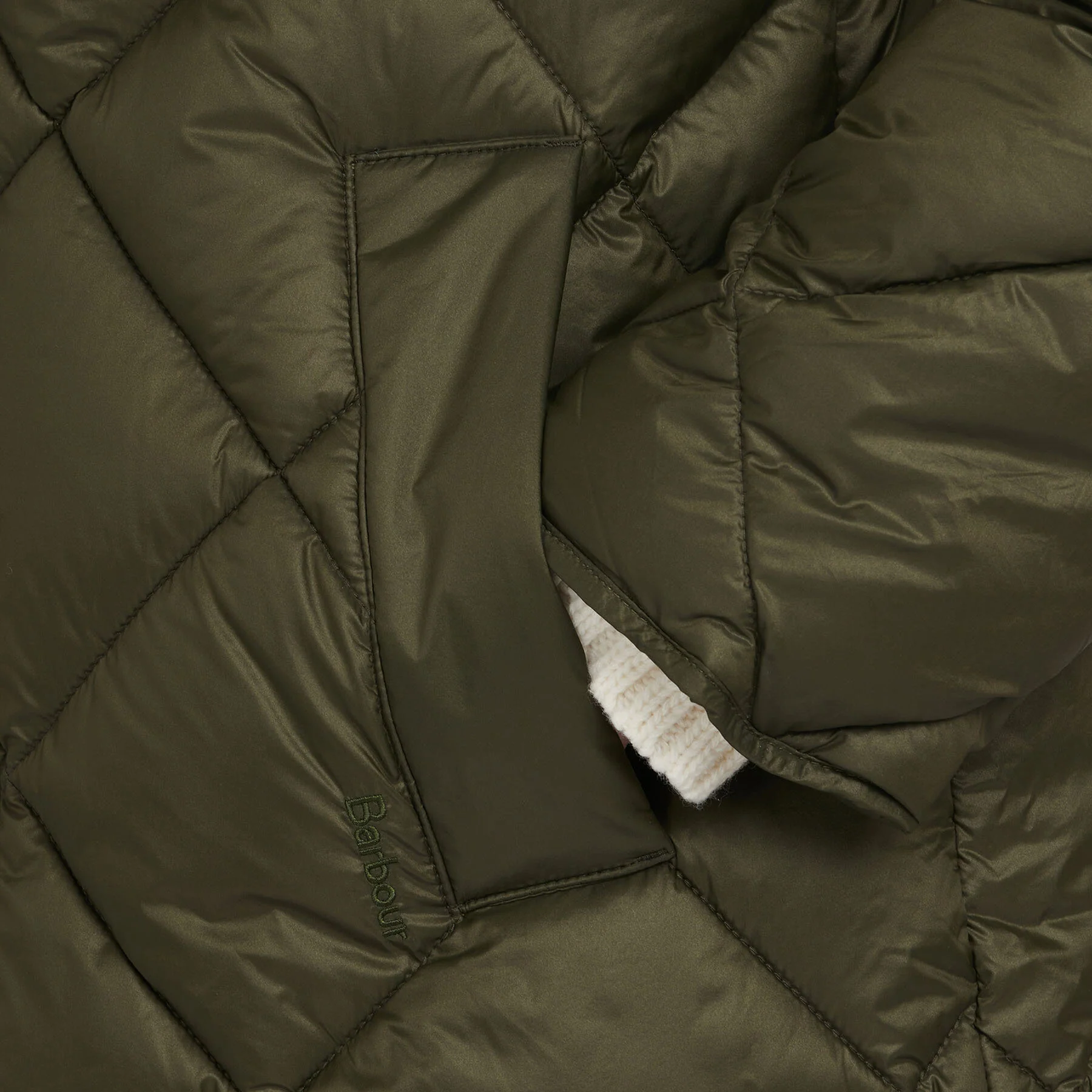 Sandyford Quilt Jacket - SAGE/DRESS