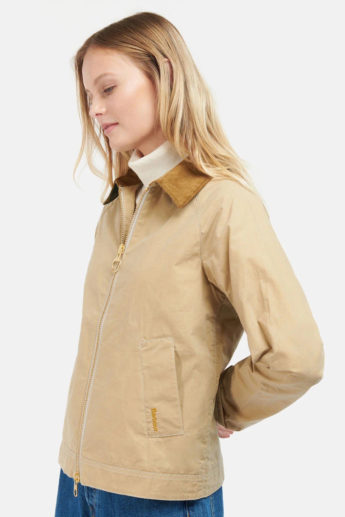 Campbell Showerproof Jacket - BEIGE/ANCIENT