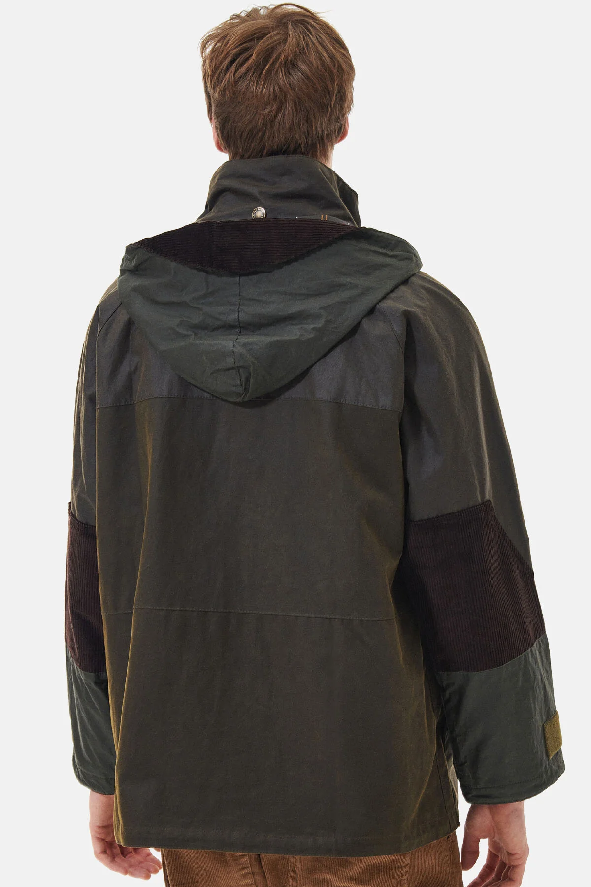 Short Field Wax Parka Jacket - OLIVE