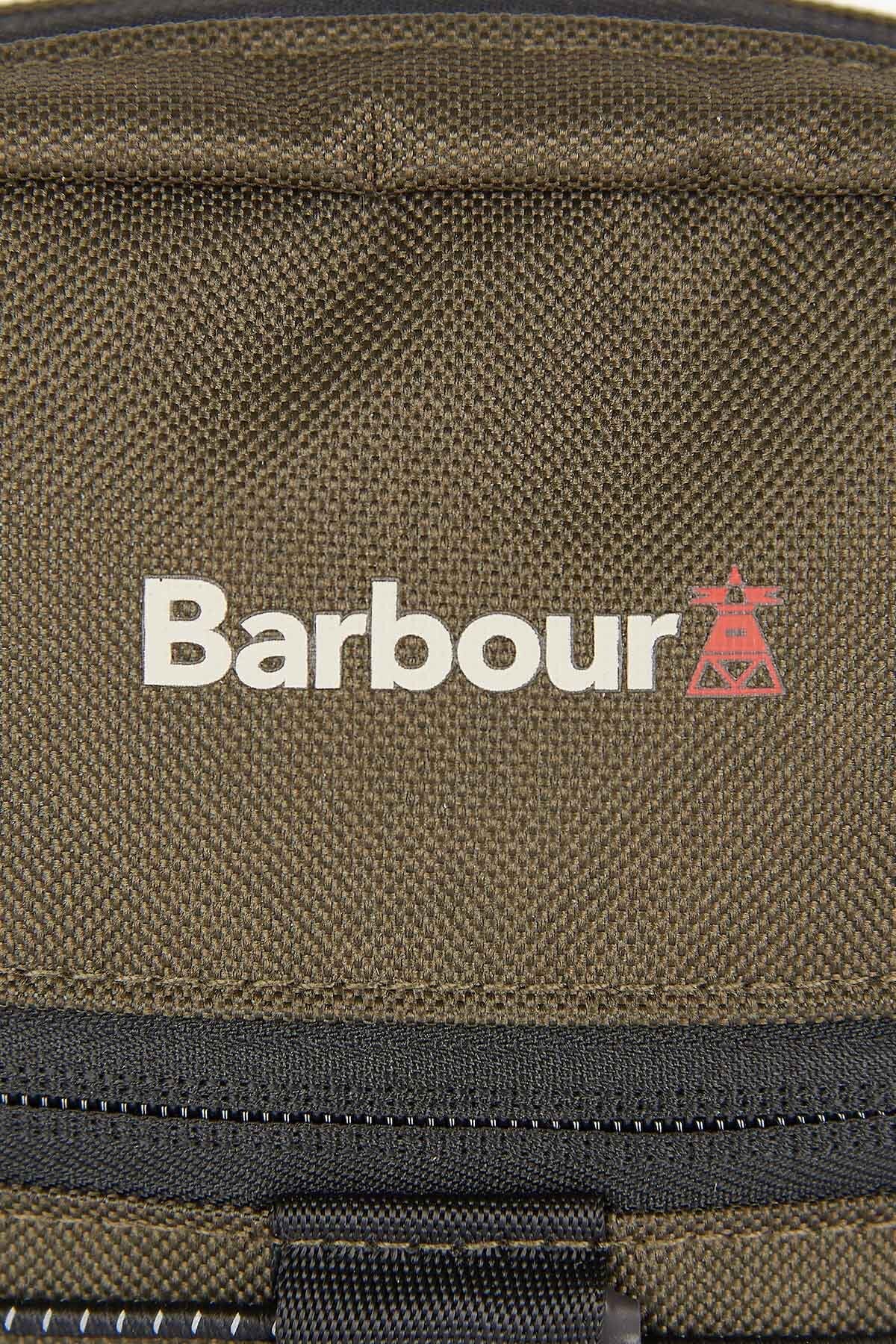 Arwin Canvas Crossbody Bag - OLIVE/BLACK