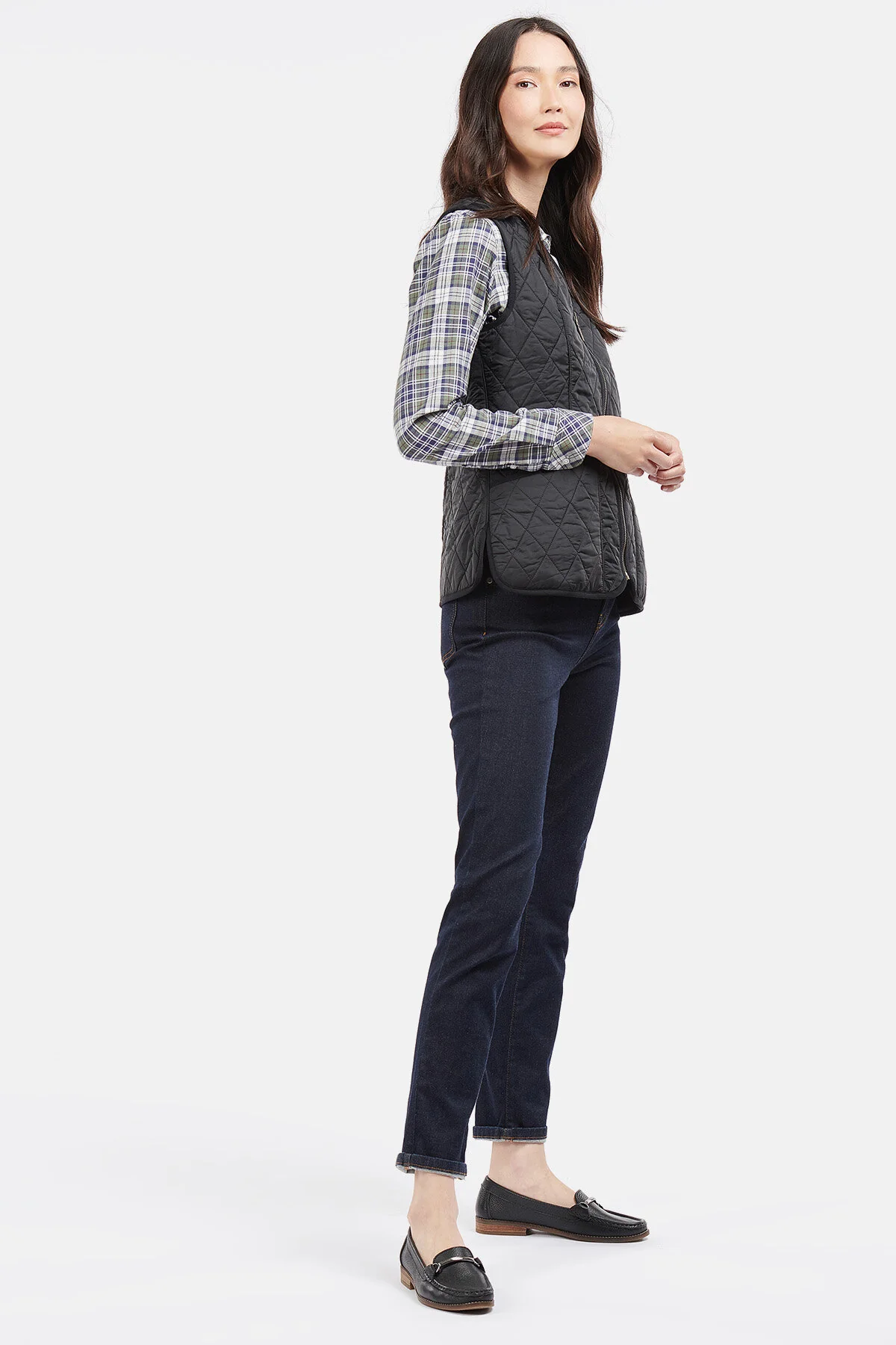 Lady Fleece Betty Vest - BLACK/BLACK