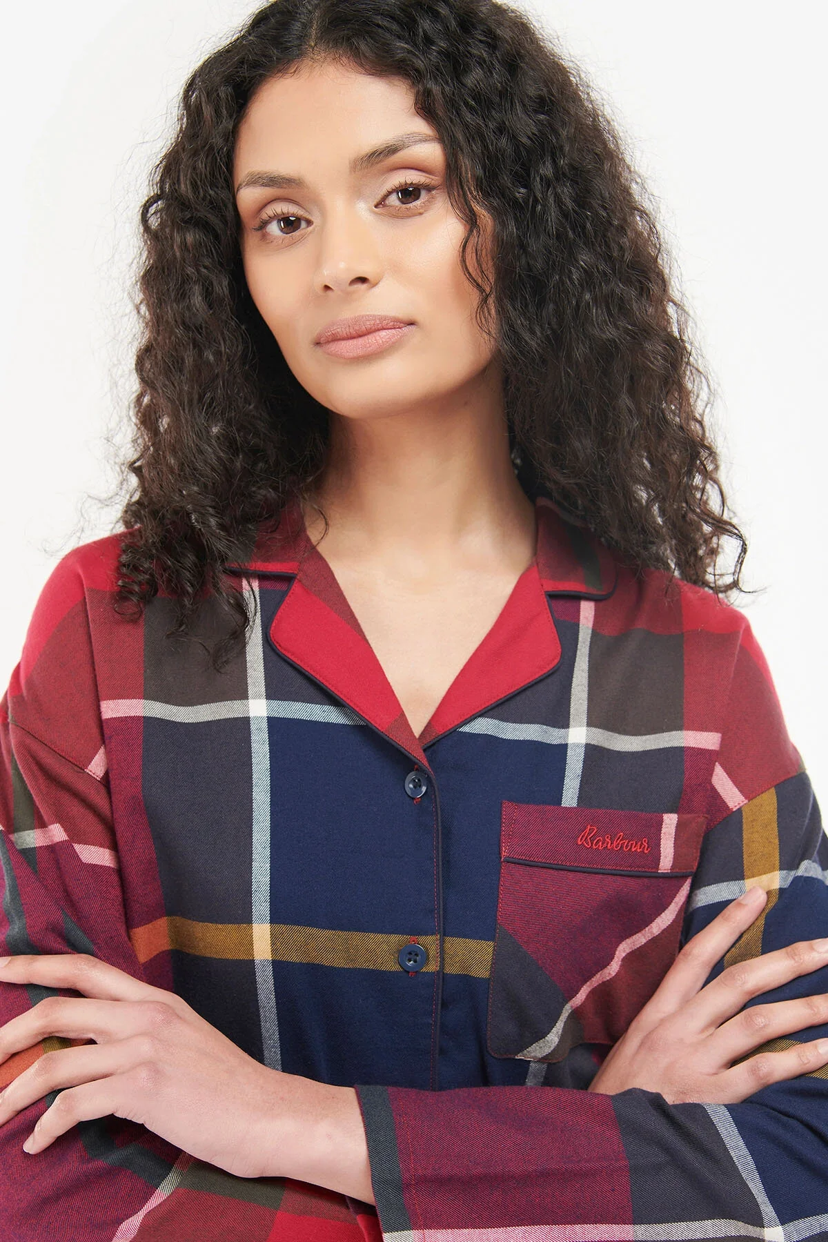 Large Scale Ellery PJ Set - LARGE RED TARTAN