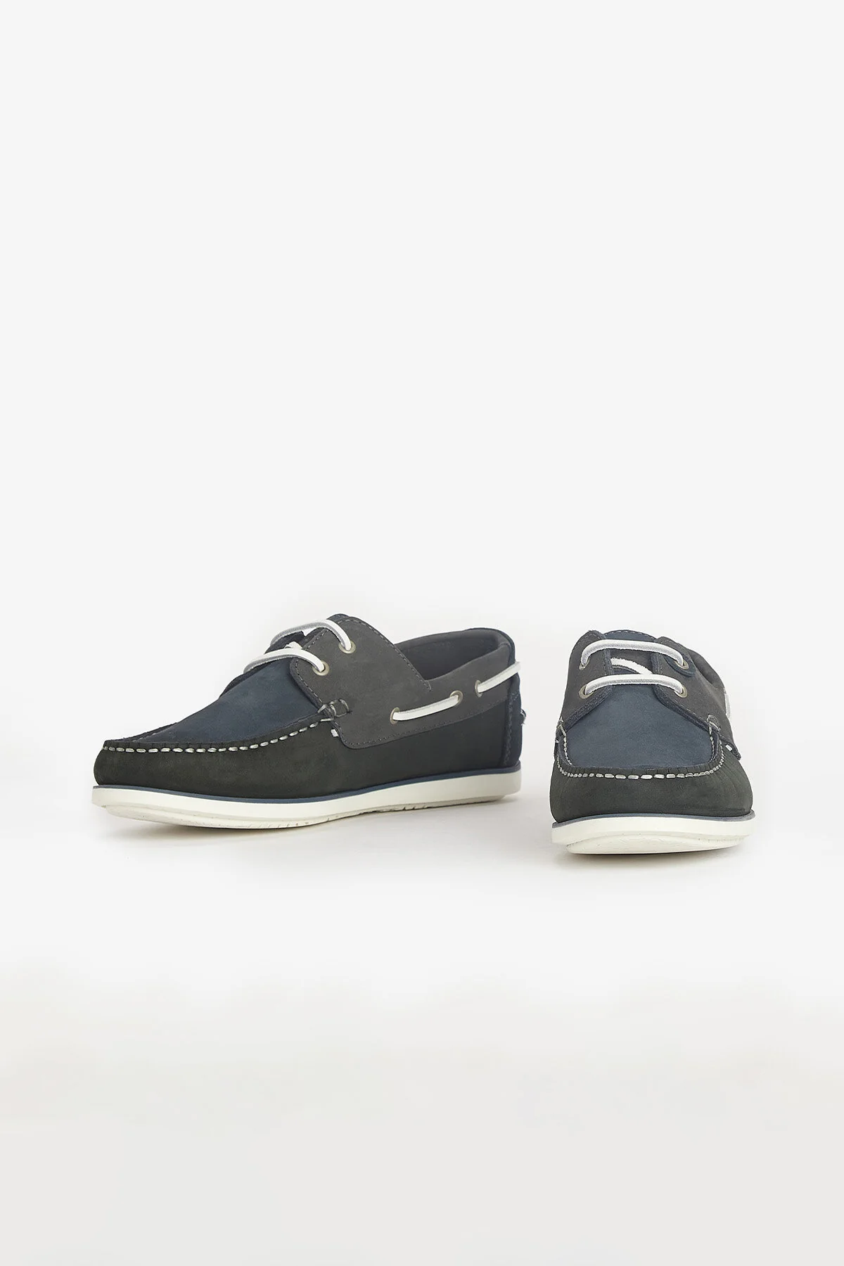 Wake Boat Shoes - BLUE/GREY