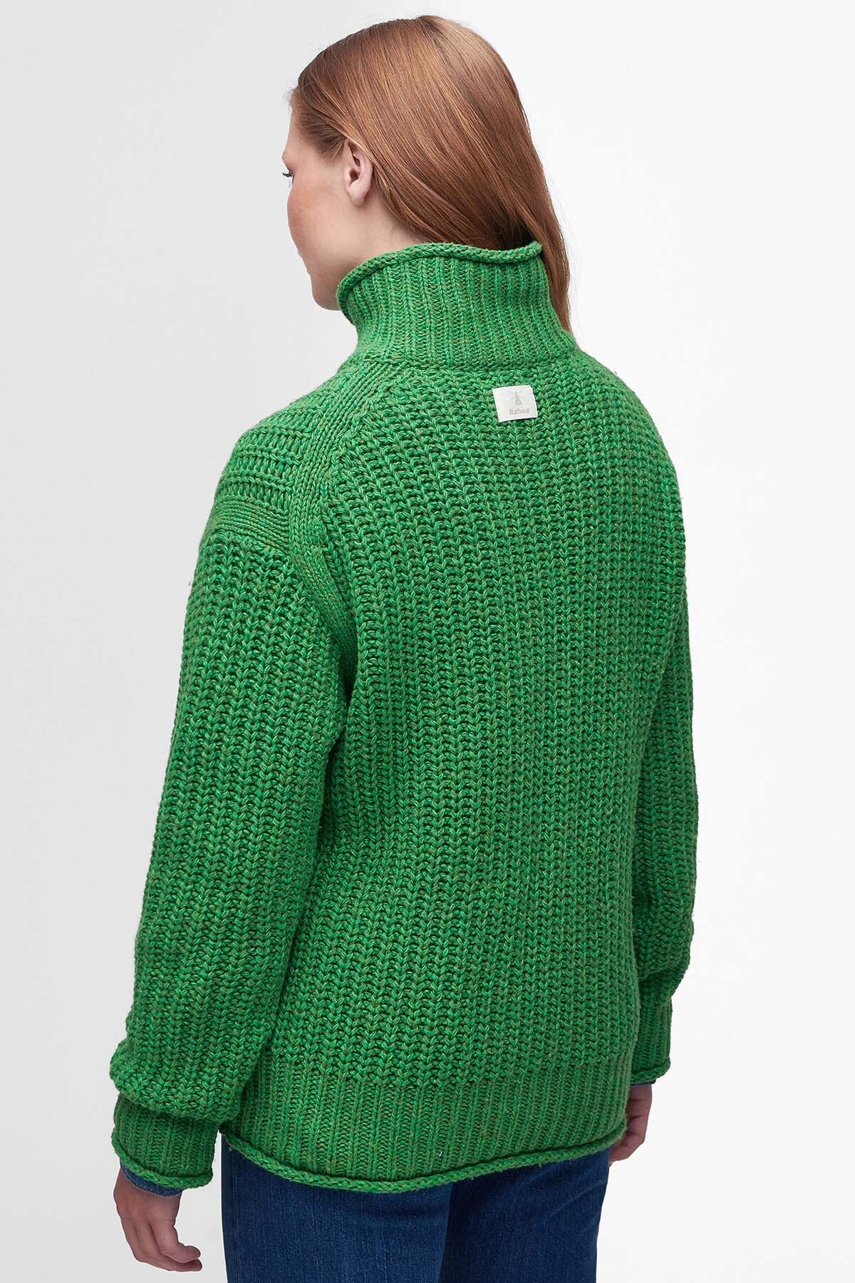 Rockcliffe Knitted Jumper - GREEN APPLE