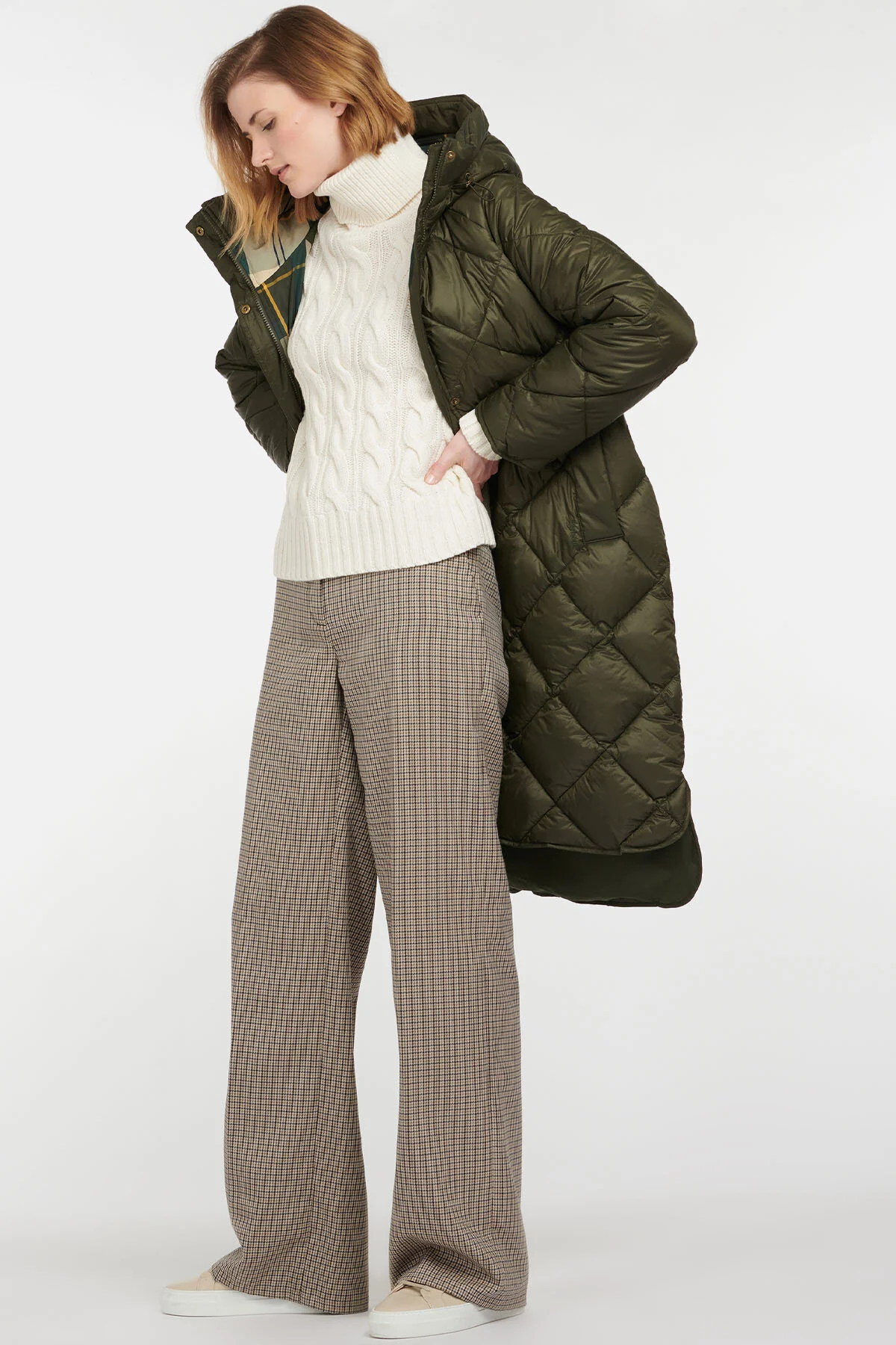 Sandyford Quilt Jacket - SAGE/DRESS
