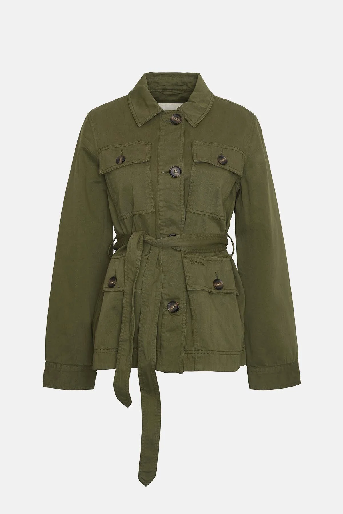 Tilly Casual Jacket - BURNT OLIVE