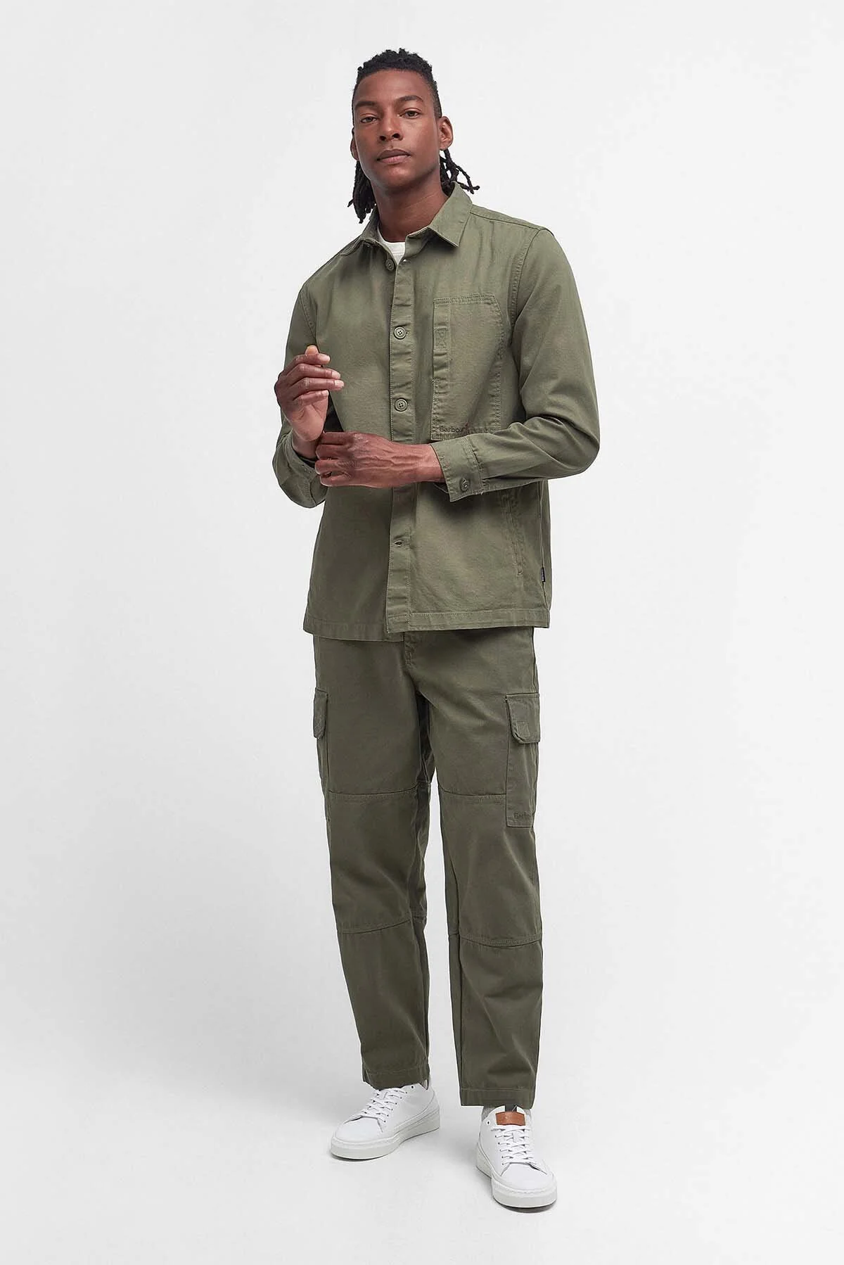 Robhill Overshirt - DUSTY OLIVE