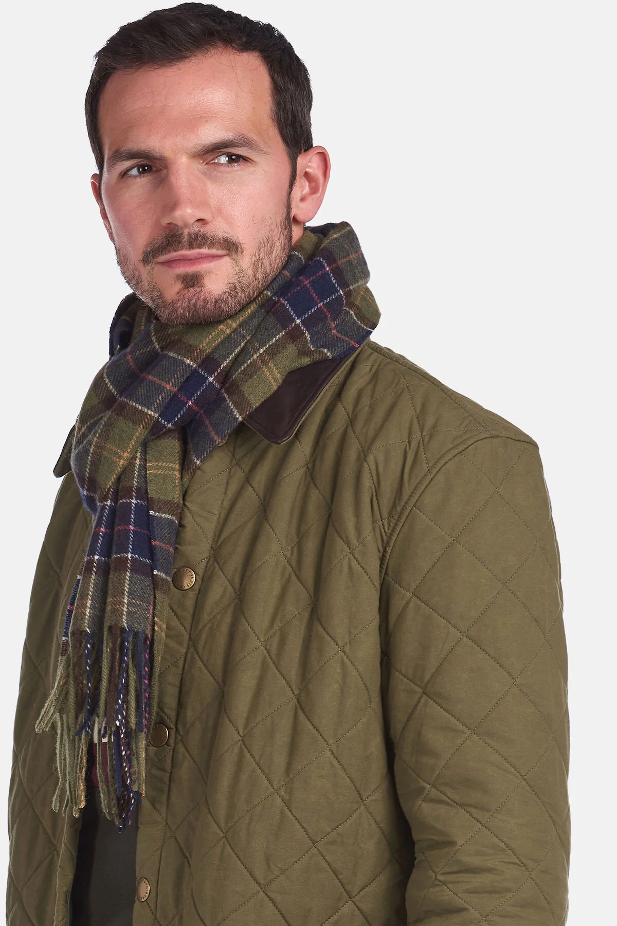 Tartan Lambswool Scarf - CLASSIC