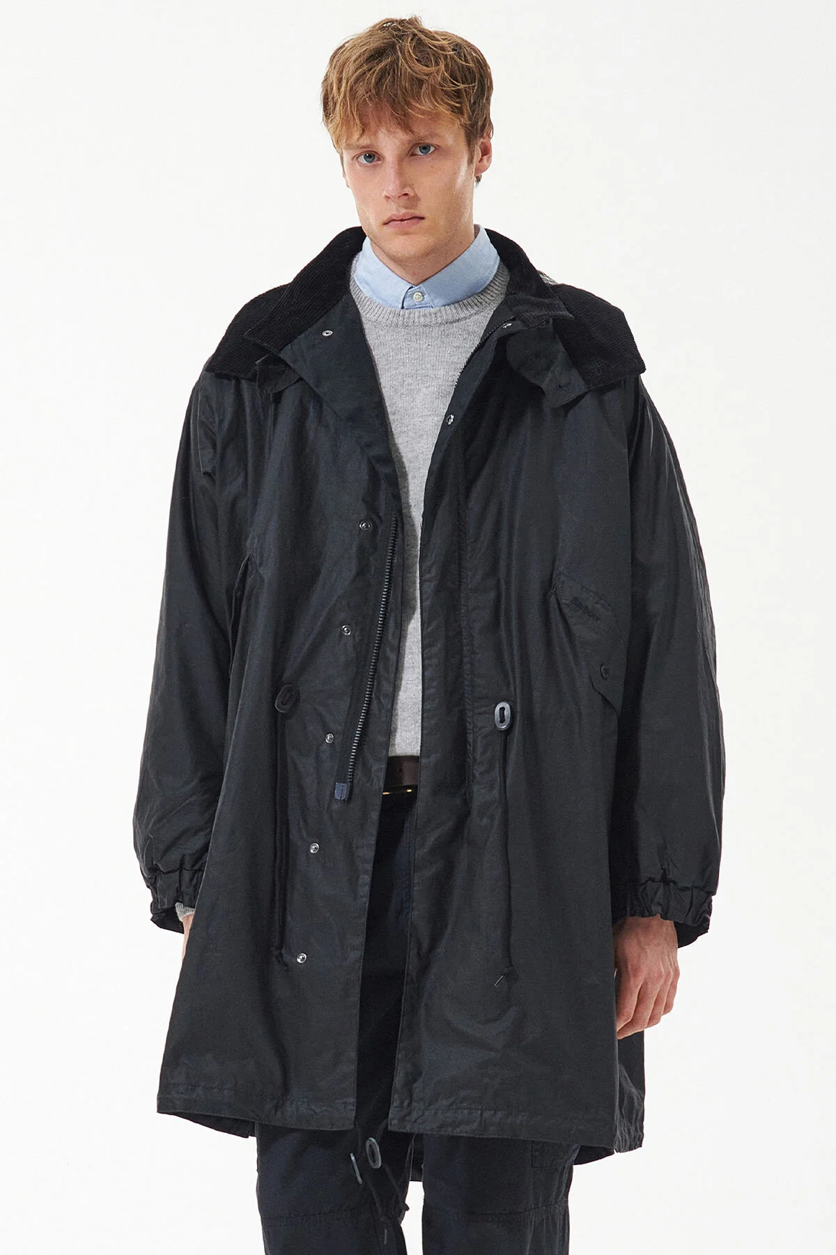 Torrent Wax Parka Jacket - BLACK