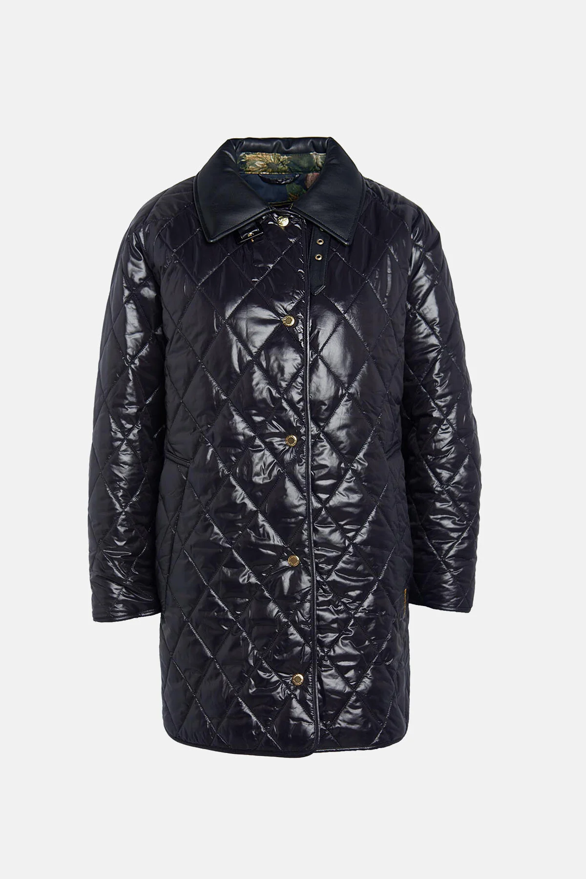 Tolsford Quilted Cape - BLACK