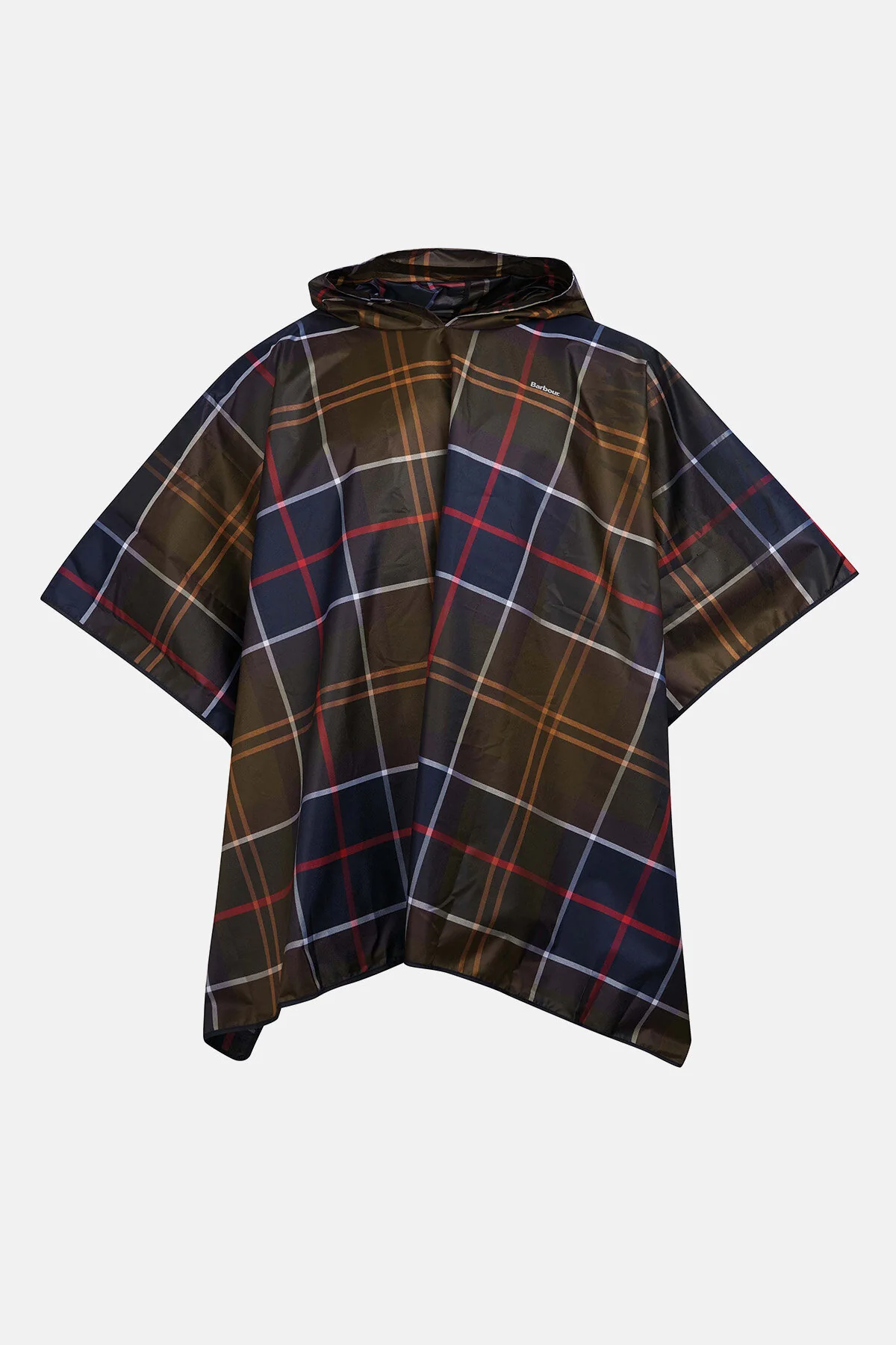 Waterproof tartan poncho - CLASSIC TARTAN