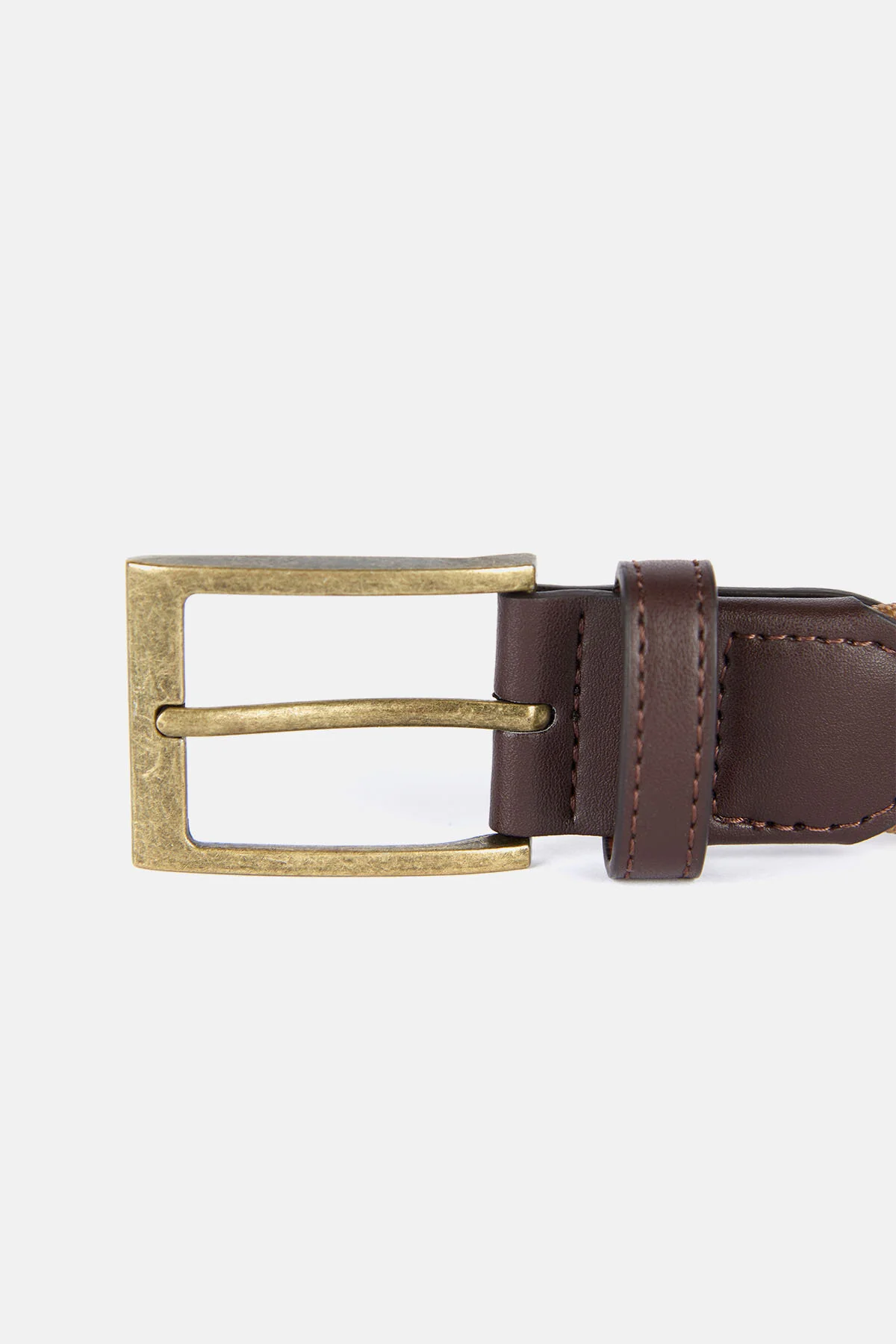 Nevis Webbing Belt - RUSSET